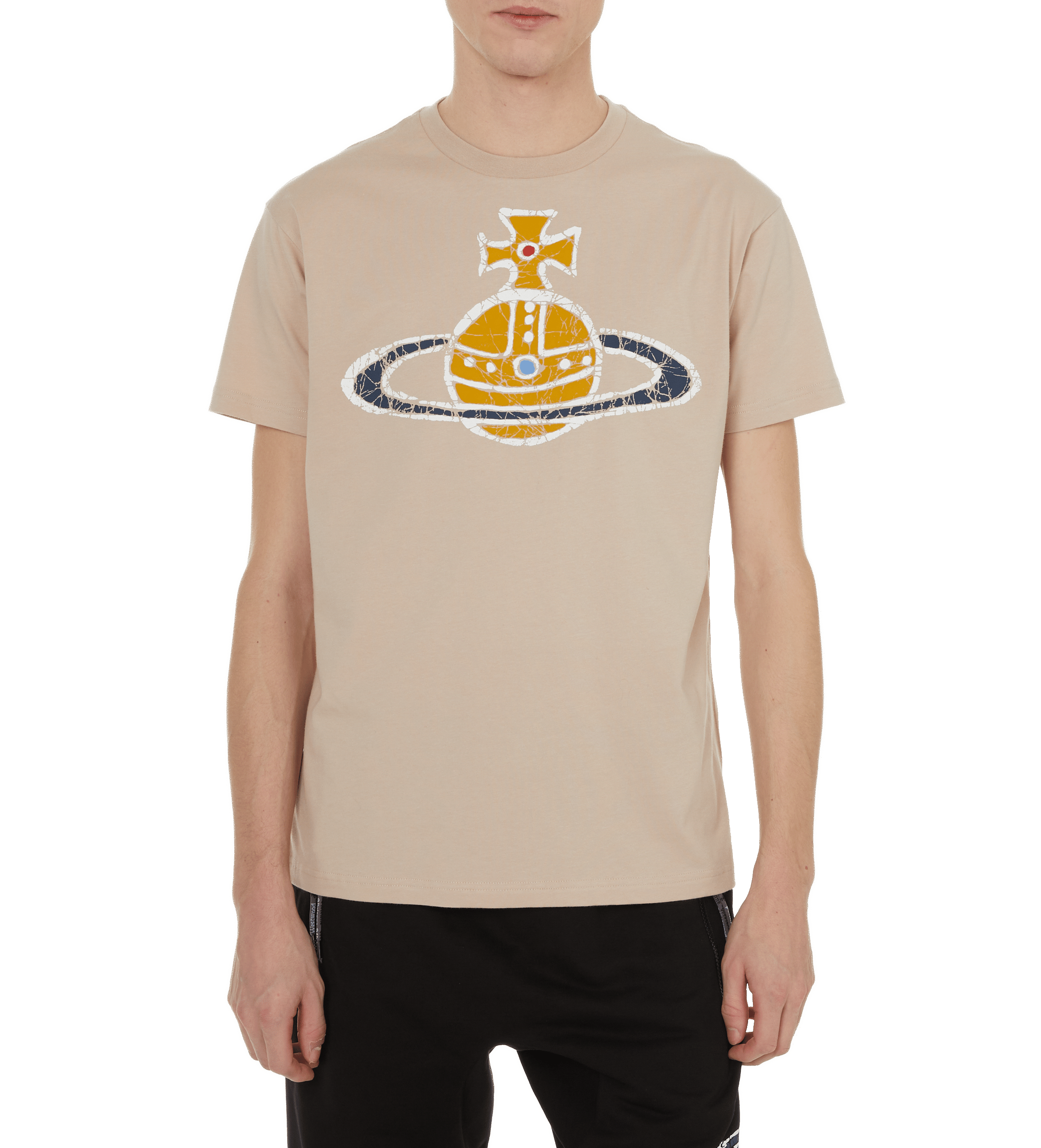 Cotton logo T-shirt  VIVIENNE WESTWOOD Grey