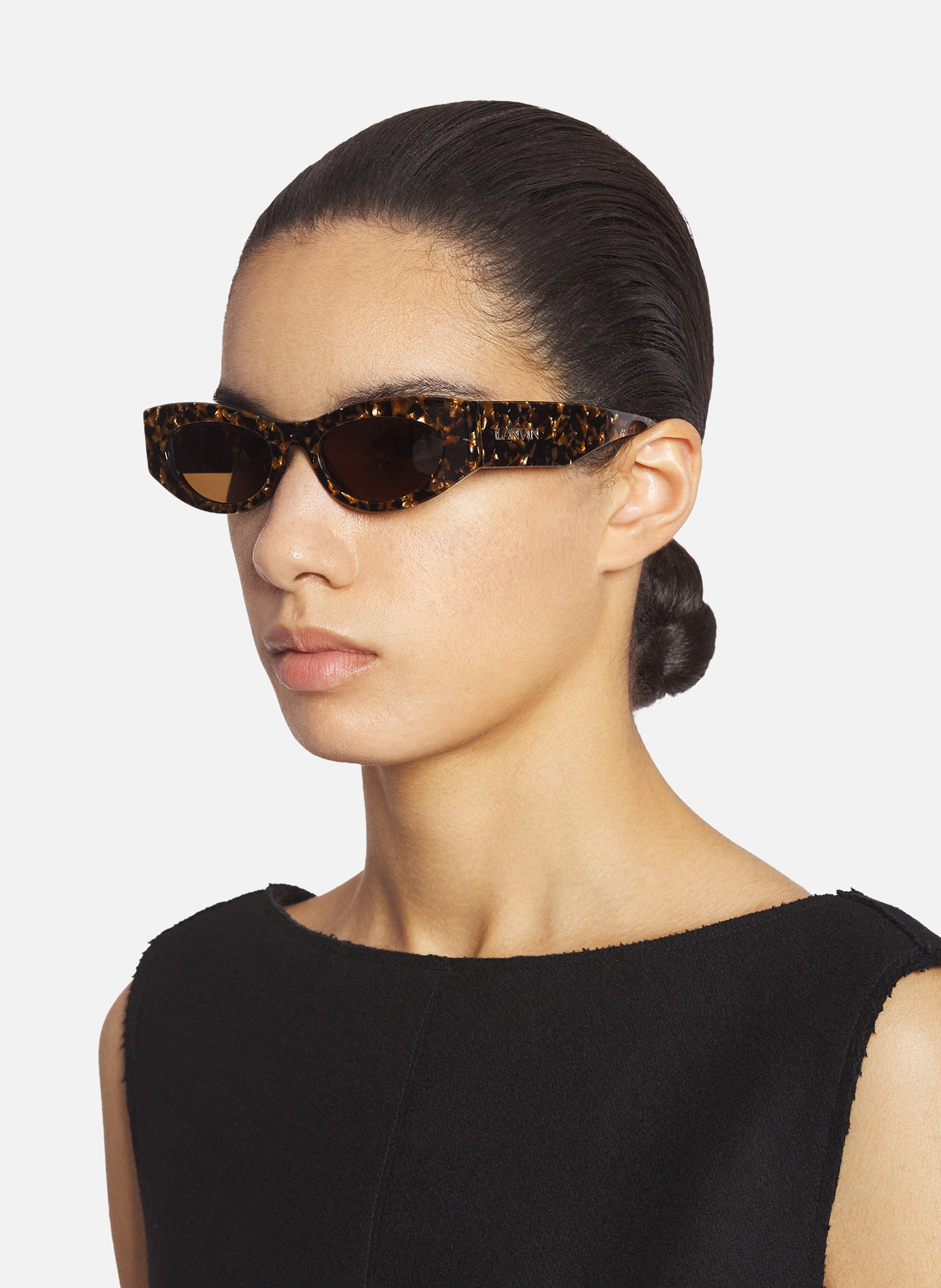 Lunettes de soleil logo lanvin LANVIN Argent