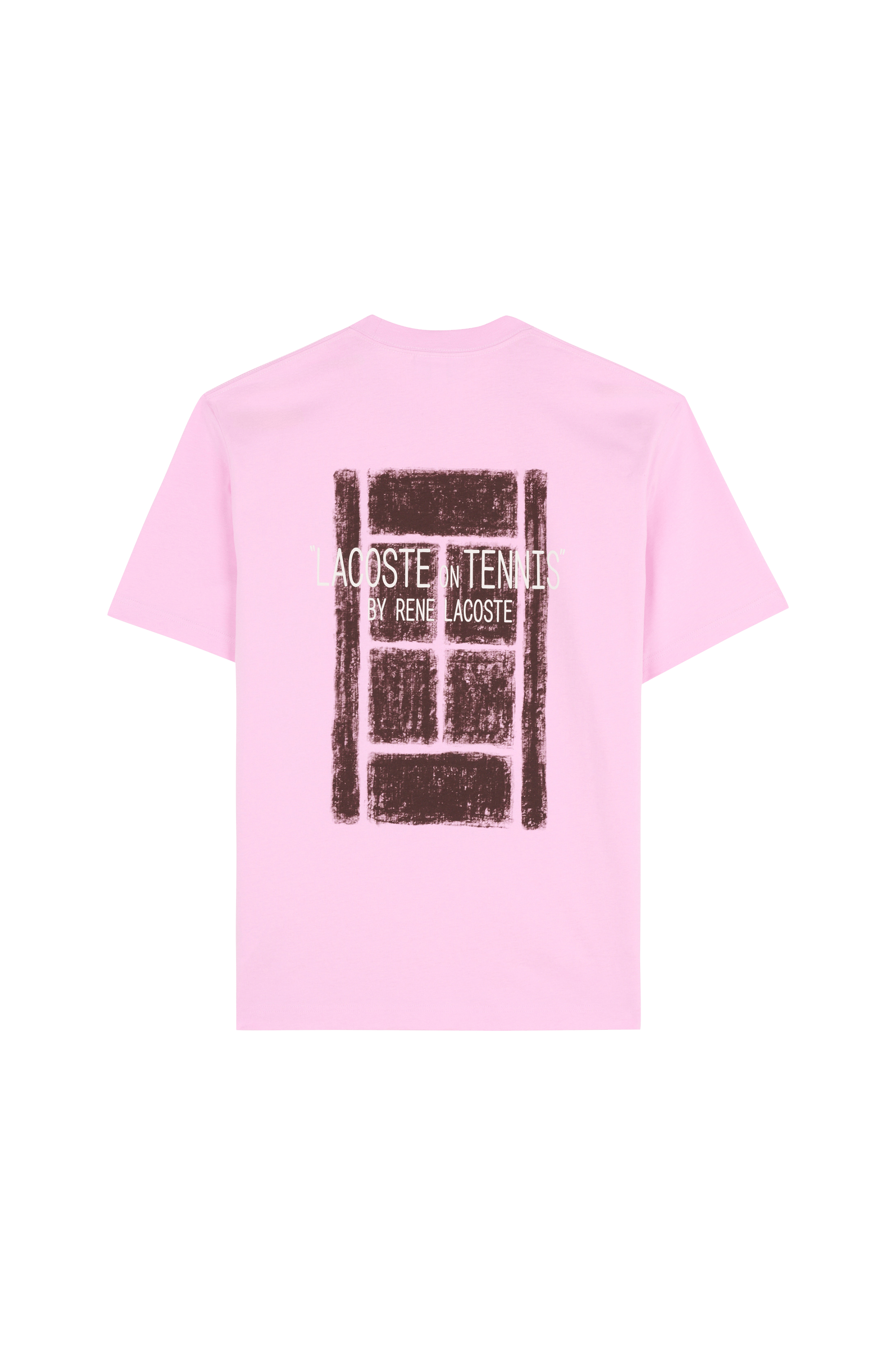 T-shirt tee-shirt LACOSTE Rose
