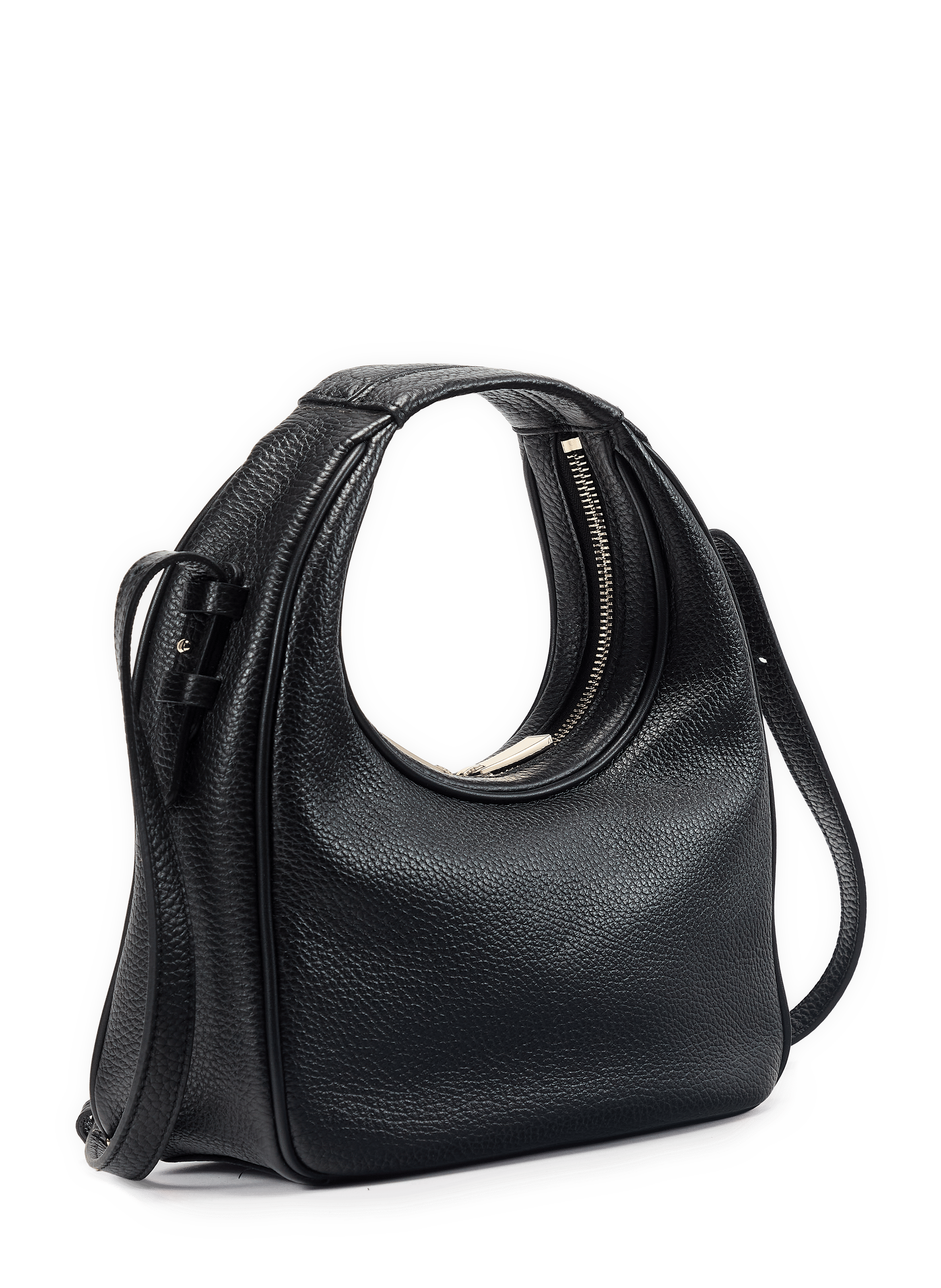 Galleria leather tote bag SAISON 1865 Black