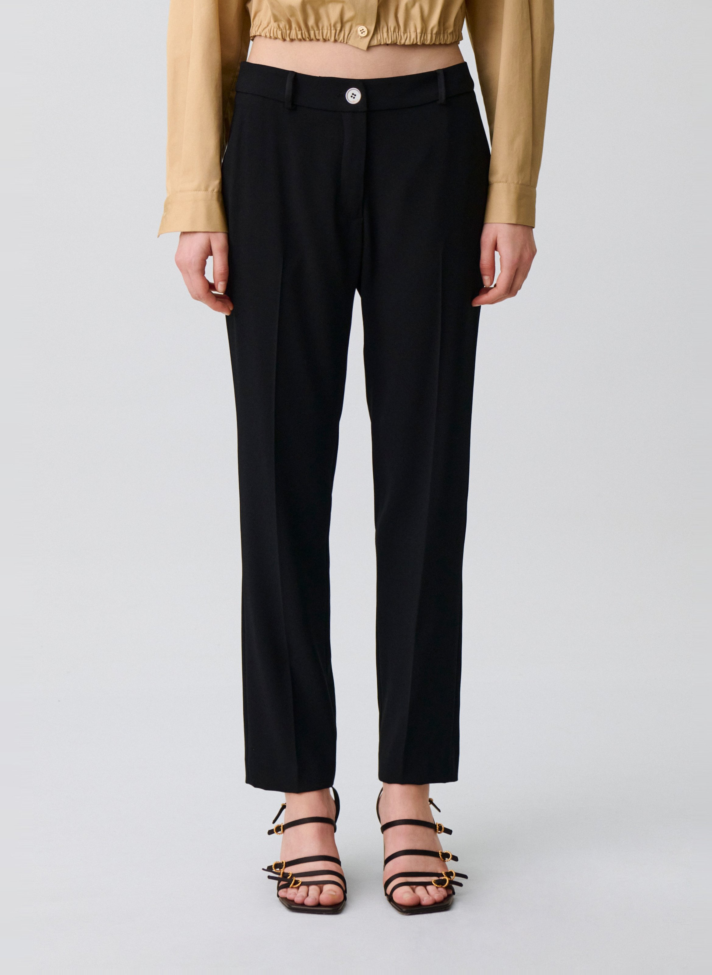 Pantalon droit CLAUDIE PIERLOT Noir