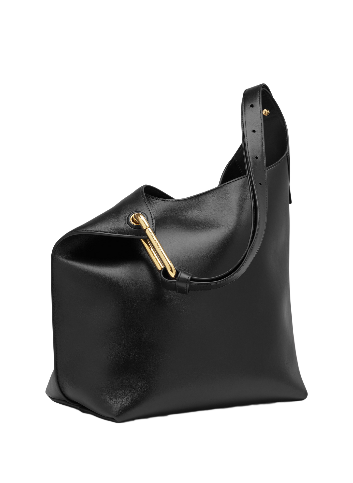 Schultertasche The Scene Bucket aus Leder MARC JACOBS Schwarz