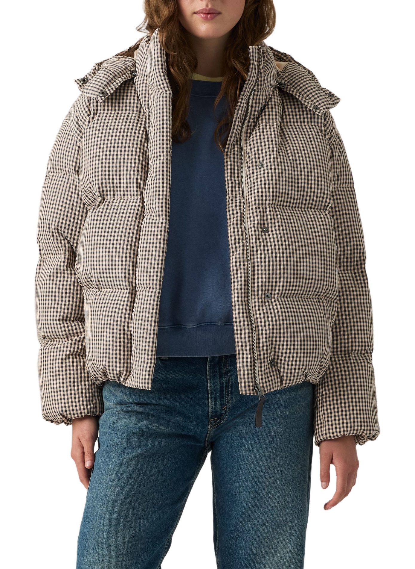 Daunenjacke mit Stehkragen LEVI'S Schwarz
