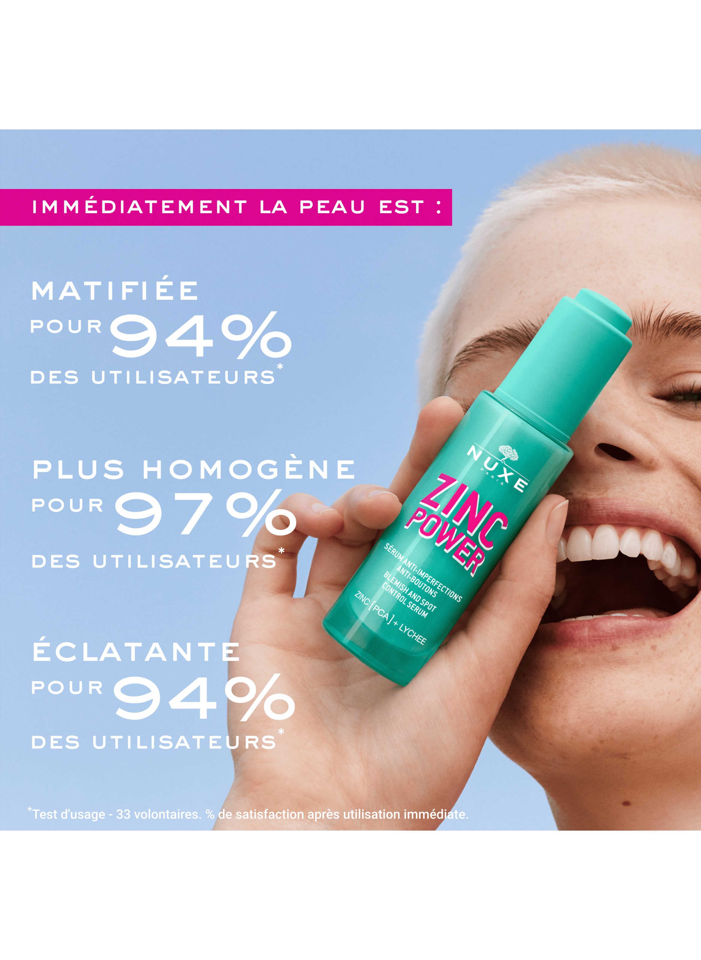 Sérum Anti-Imperfections Anti-Boutons - Zinc Power NUXE No color