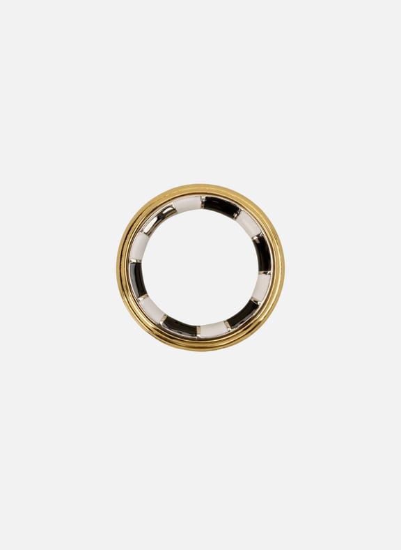 Bague lineami petit modèle unisexe Doré by AMI PARIS AMI PARIS Bague lineami petit modèle unisexe Doré