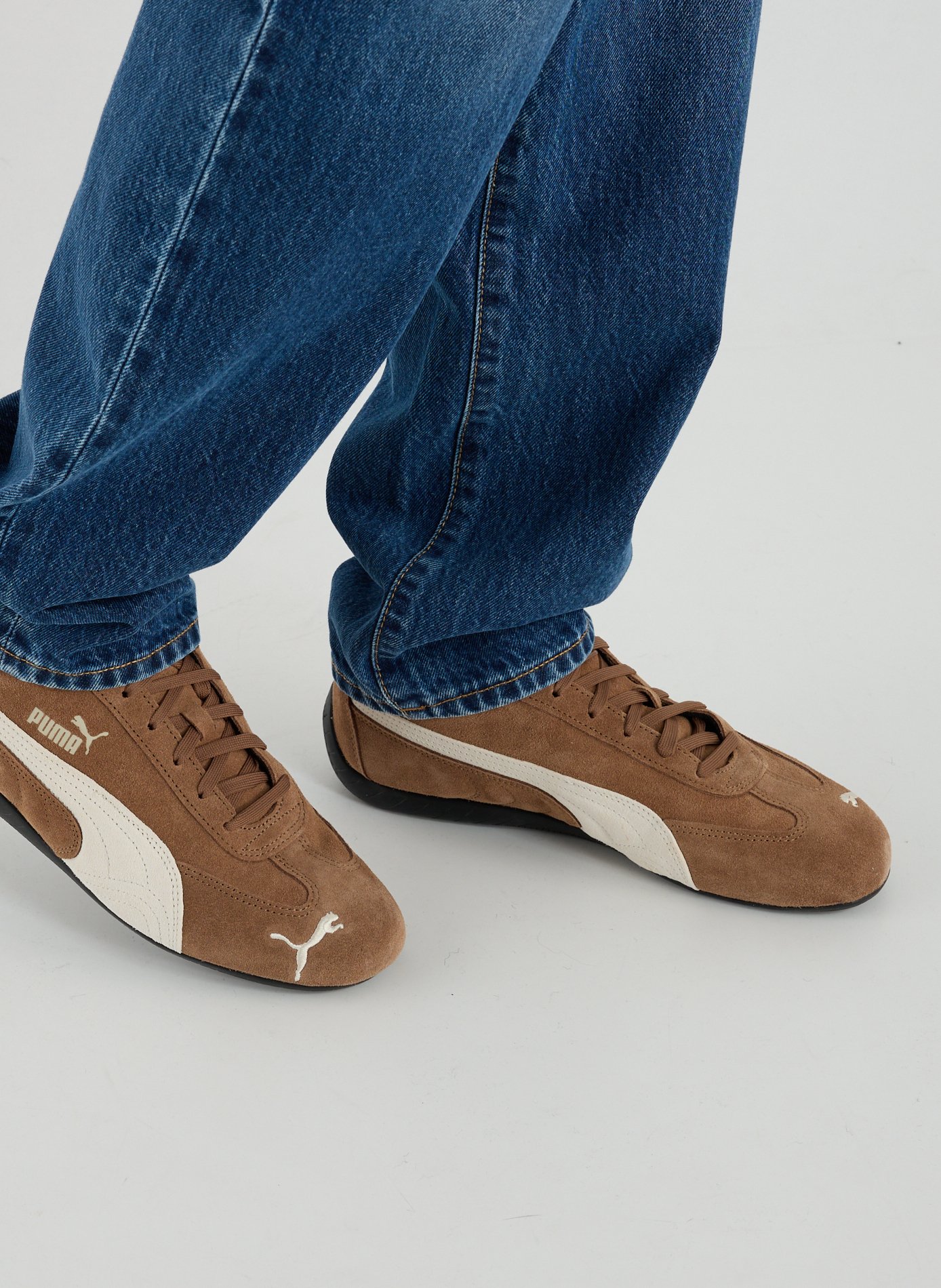 Lace-up sneakers PUMA Brown