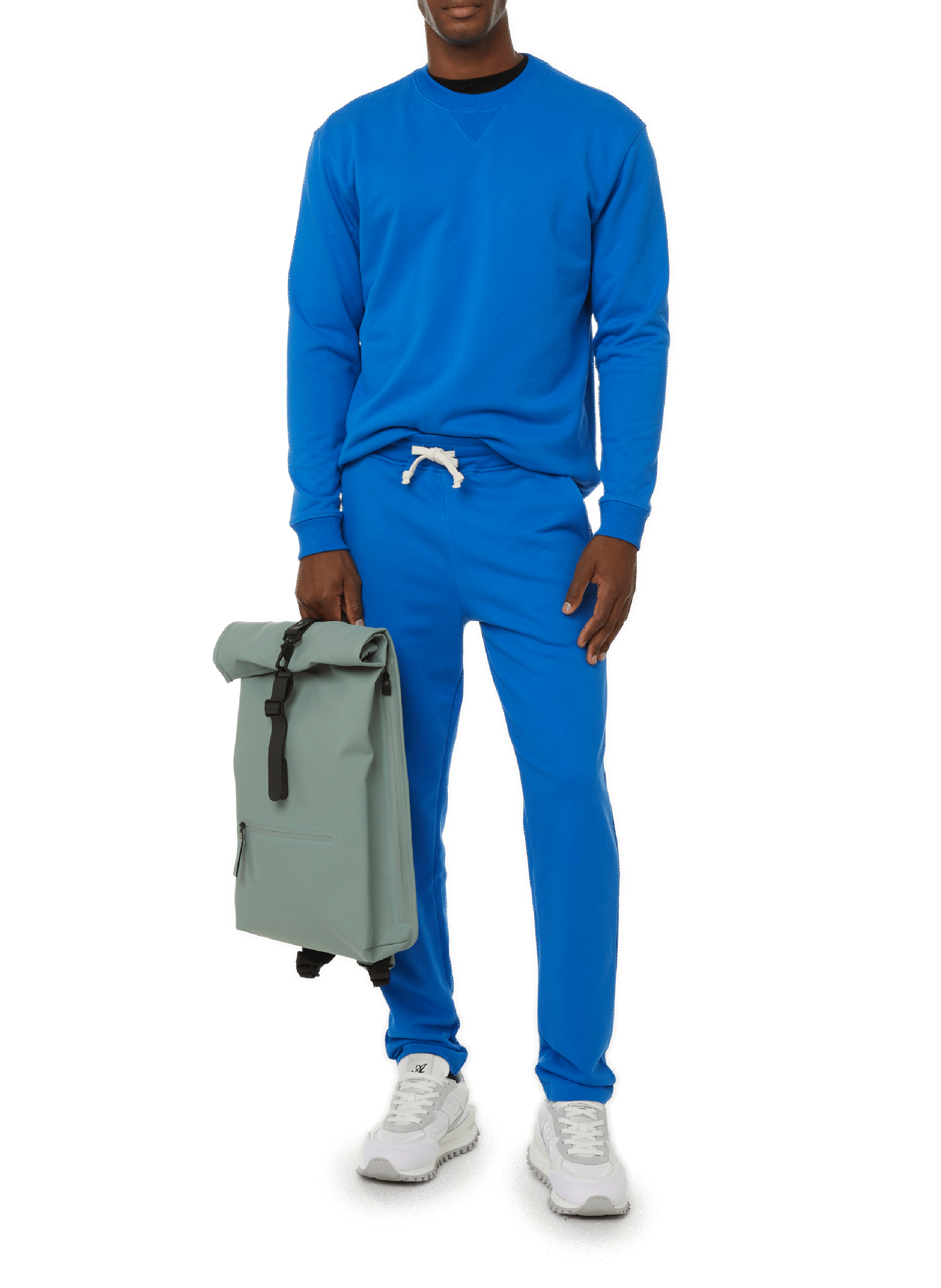 Organic cotton joggers Blue