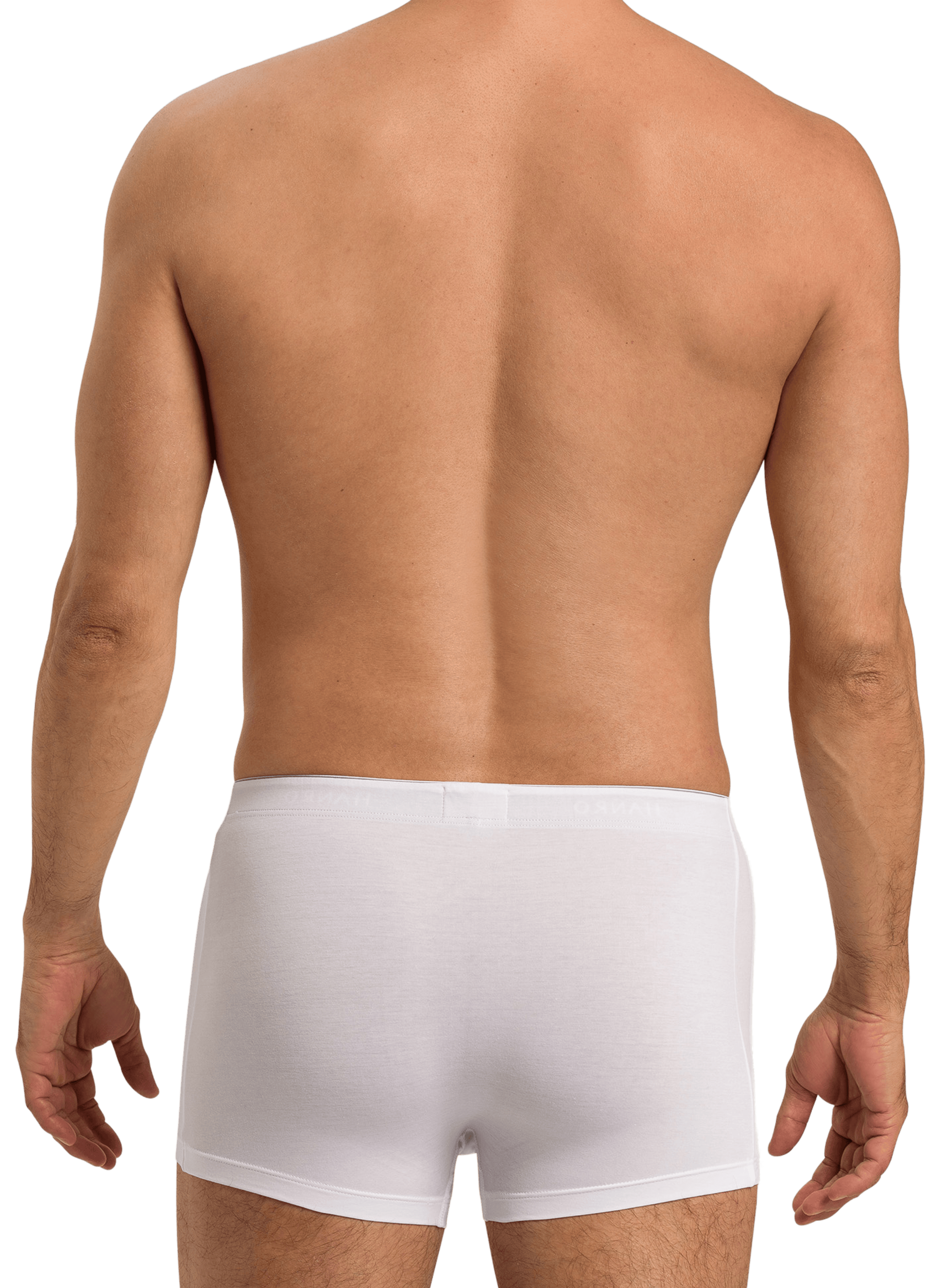 Stretch cotton boxers HANRO White