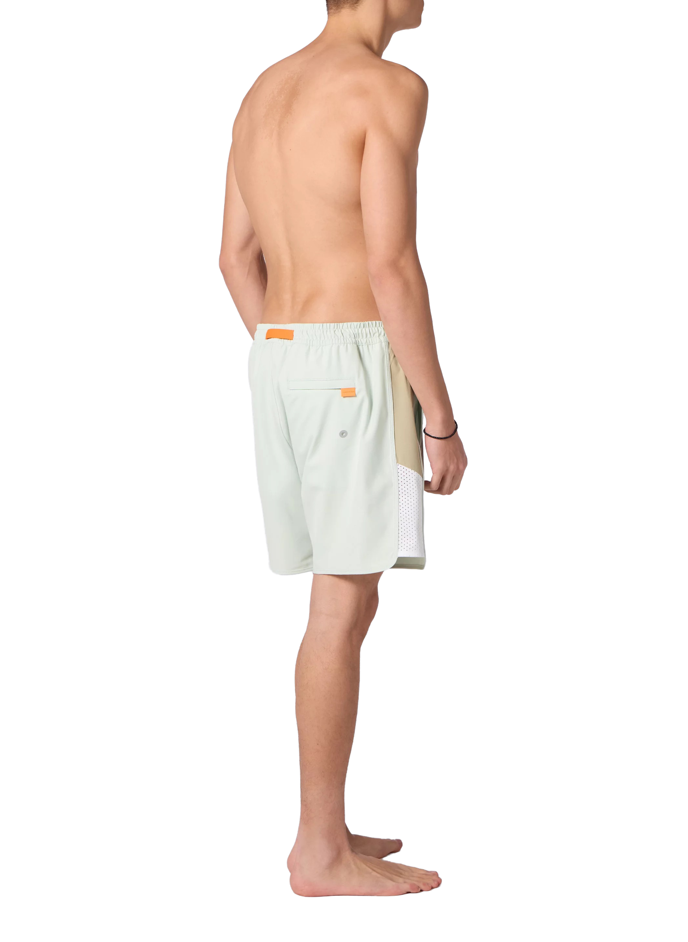 Short de bain Samy en color-block GERTRUDE ET GASTON Multicolore