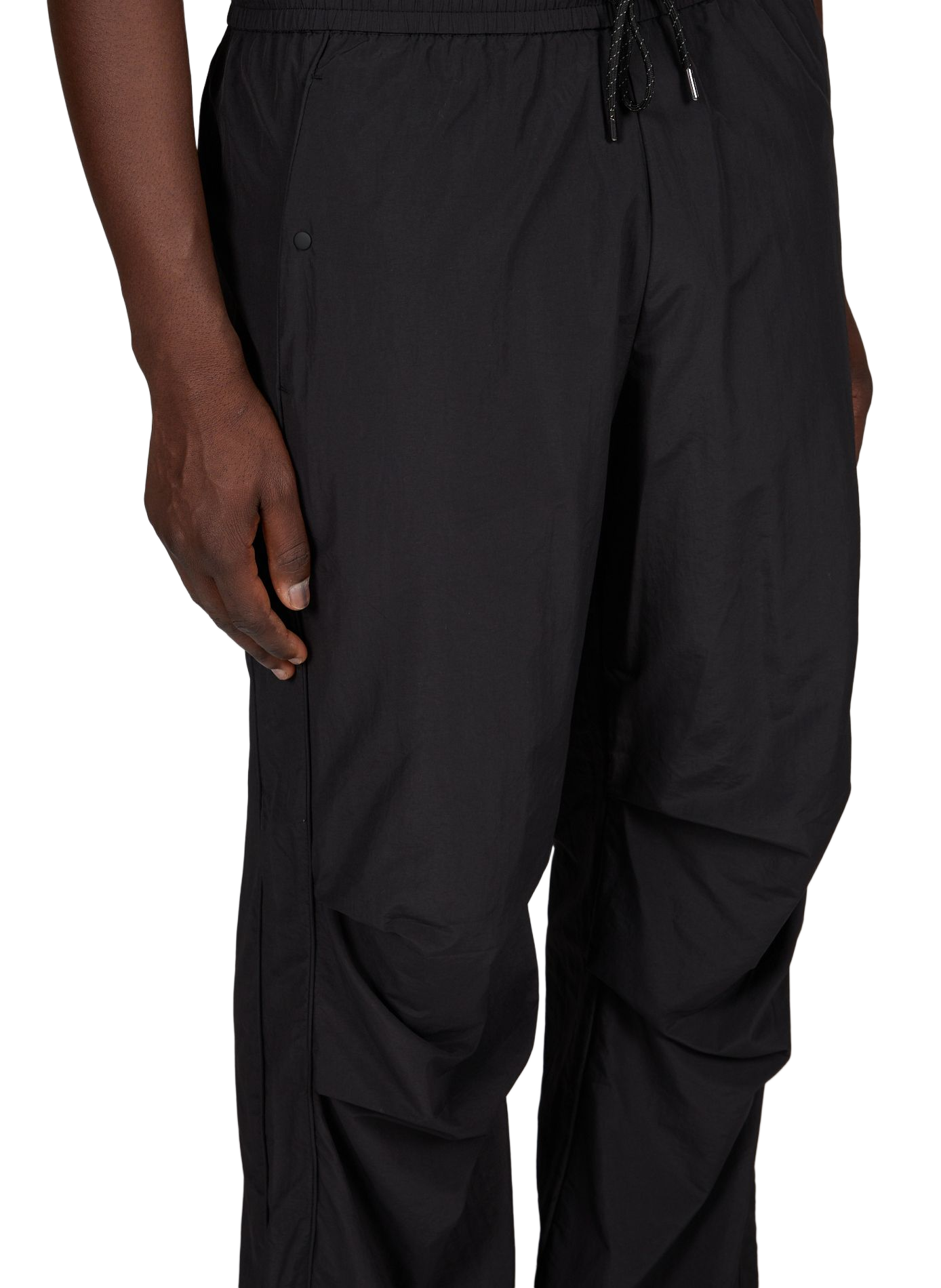 Straight-fit joggers   RAINS Black