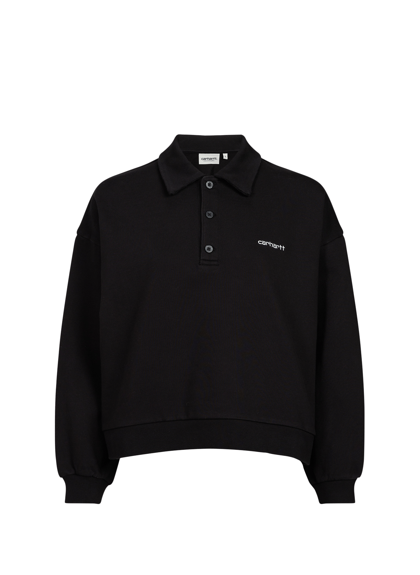 Sweat polo Brenta en coton CARHARTT WIP Noir