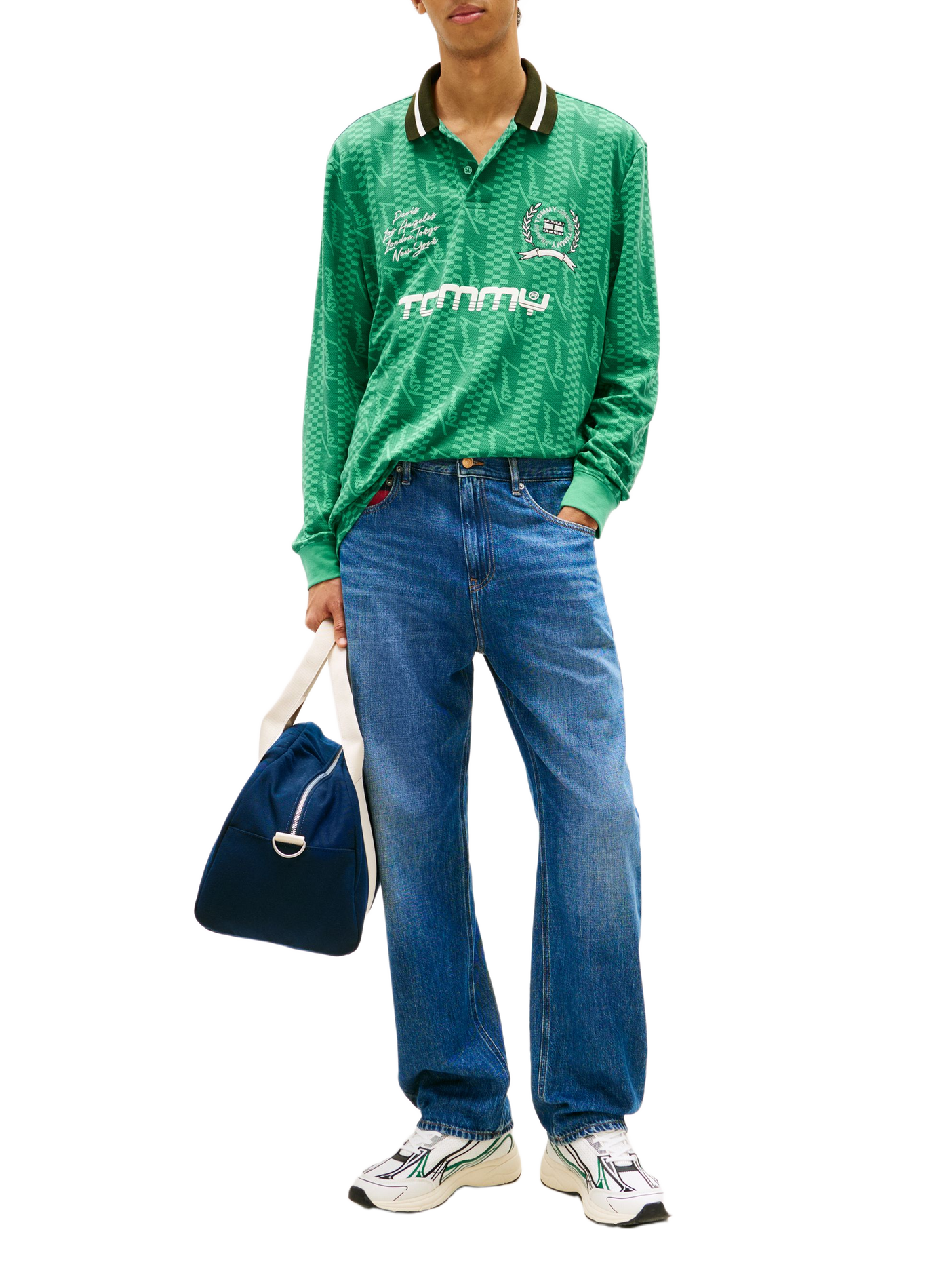 Gerade geschnittene Otis Jeans aus Baumwollmischung TOMMY HILFIGER Blau