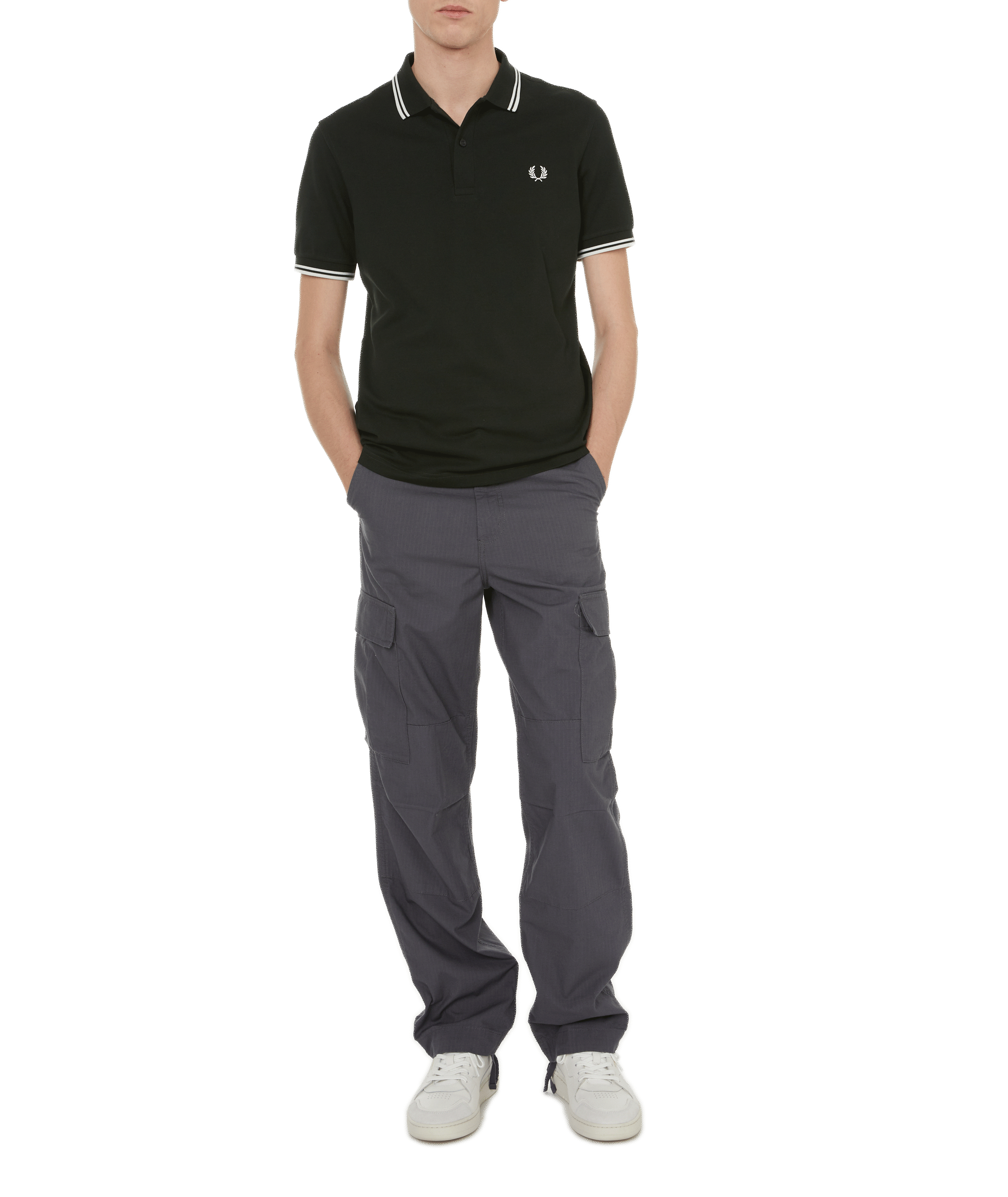 Polo en coton piqué FRED PERRY Multicolore