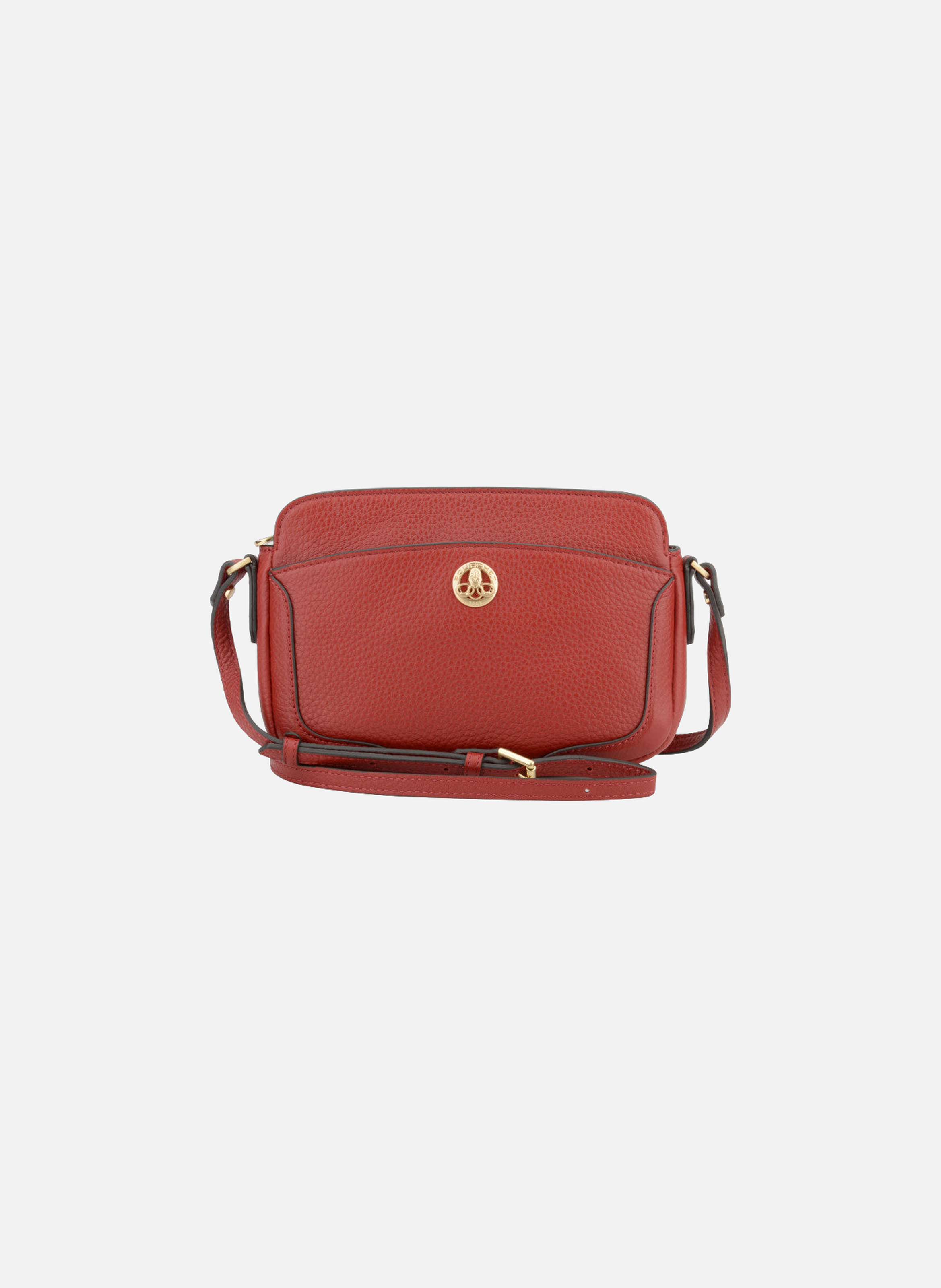 Image | sac cabas en cuir de vachette POURCHET Rouge