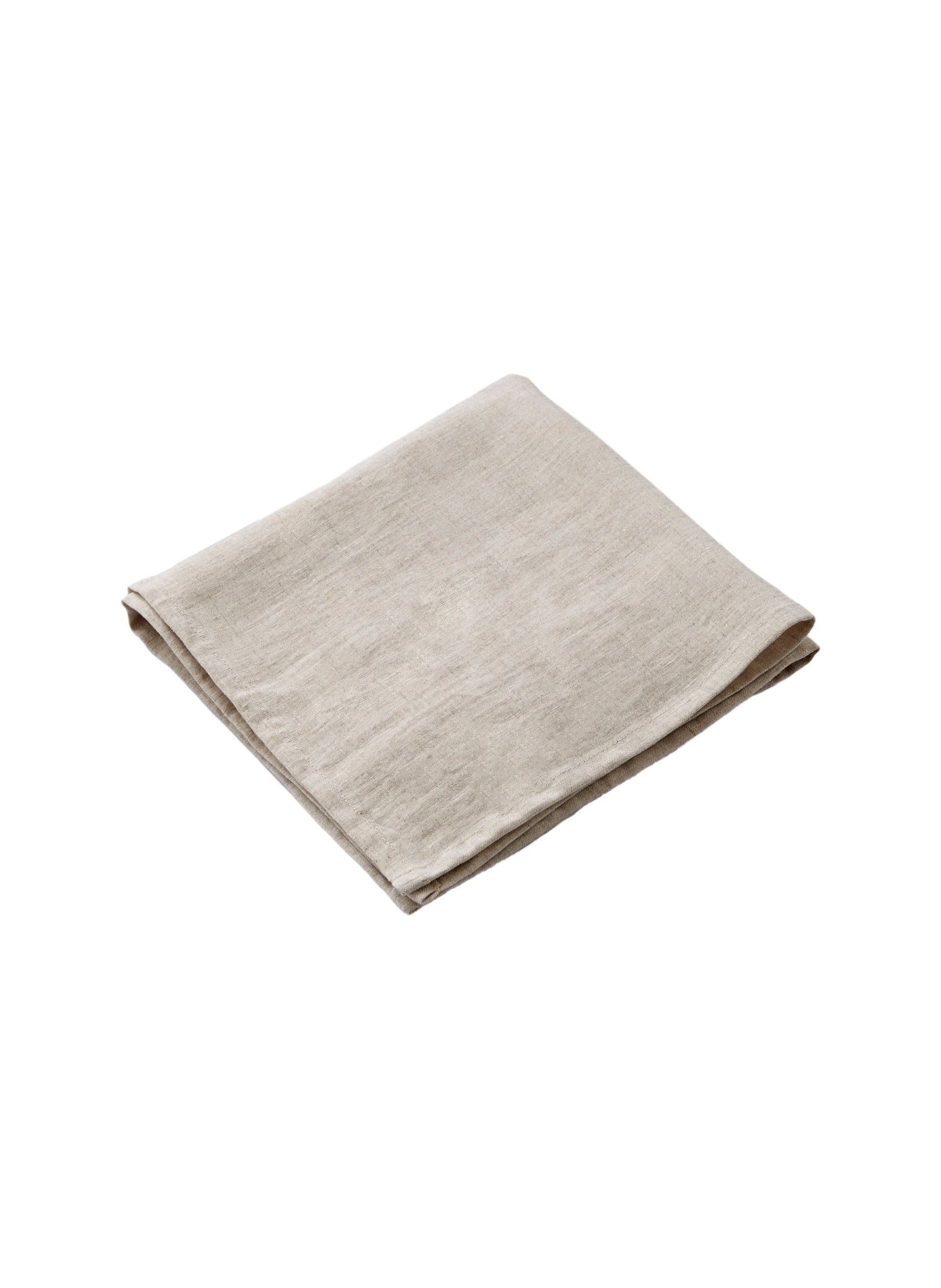 Set of 6 Primo linen table napkins CHARVET Beige