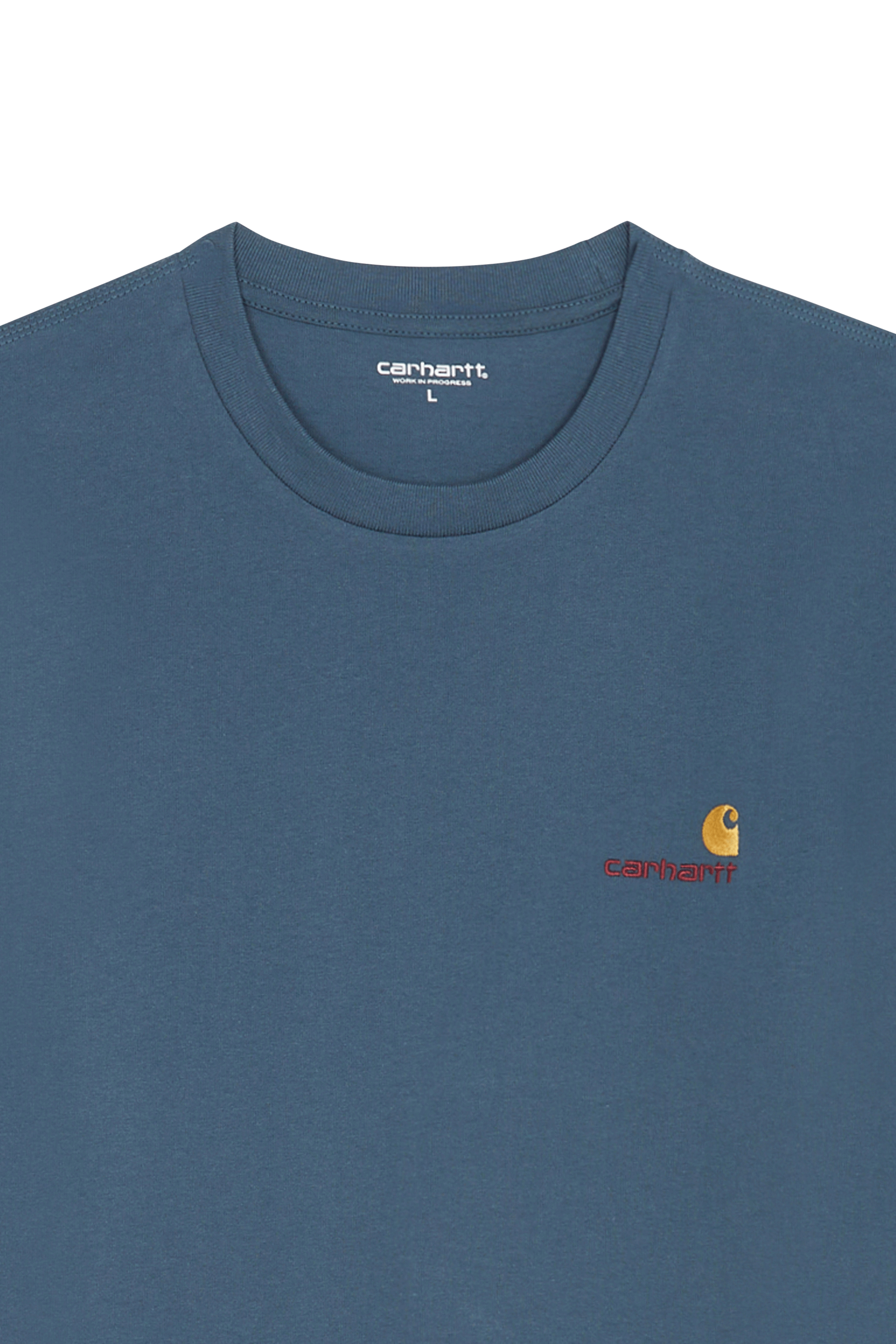 T-shirt american script CARHARTT WIP Bleu