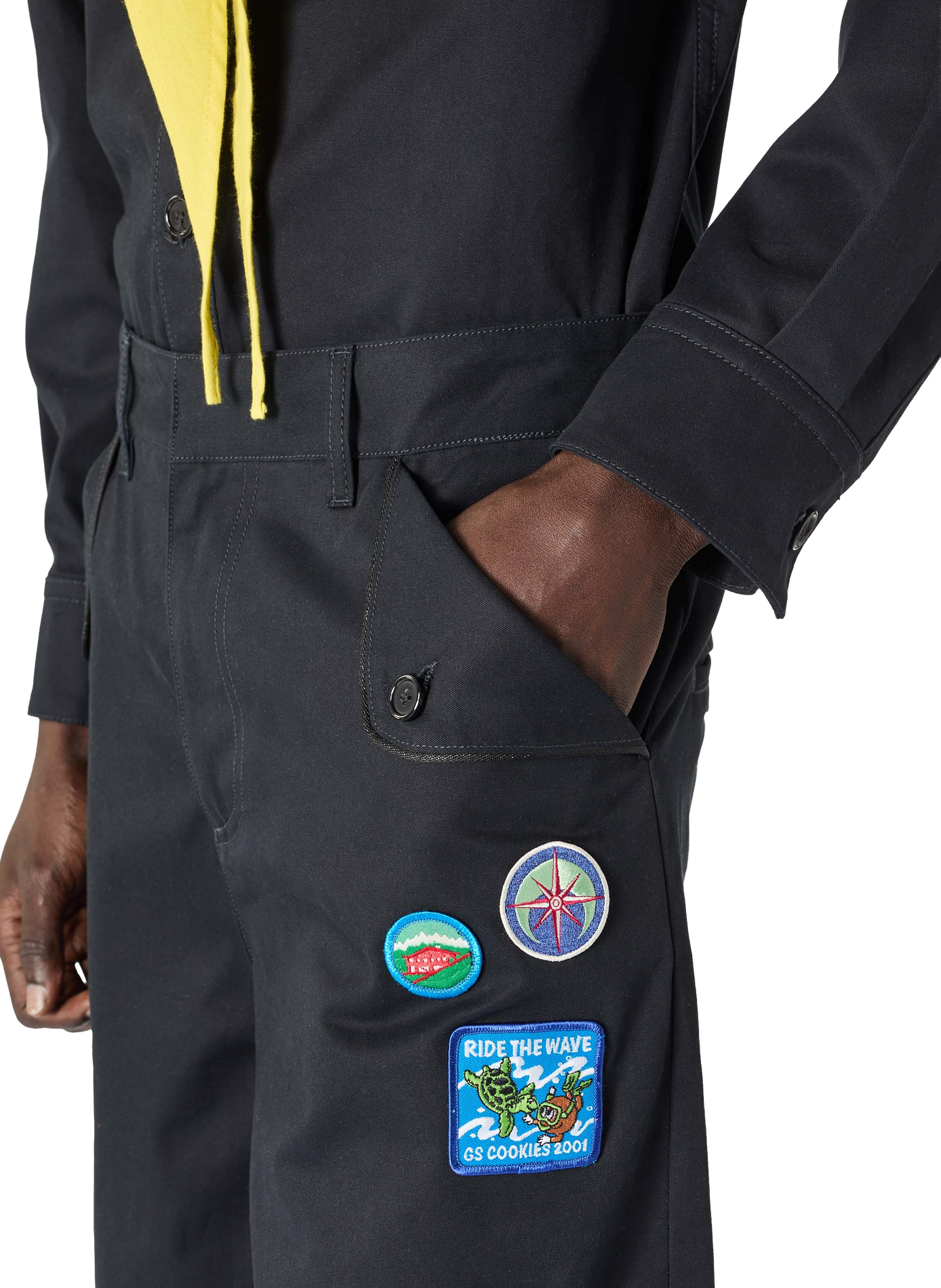 Bermuda workwear scout MARINE SERRE Bleu