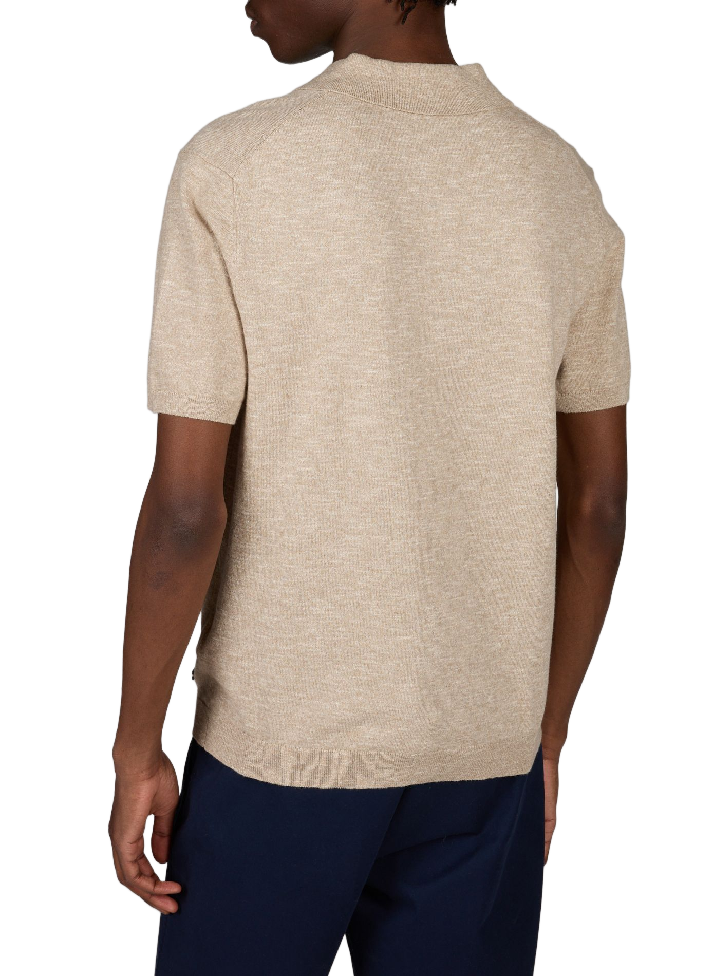 Polo en coton PIERRE CARDIN Beige