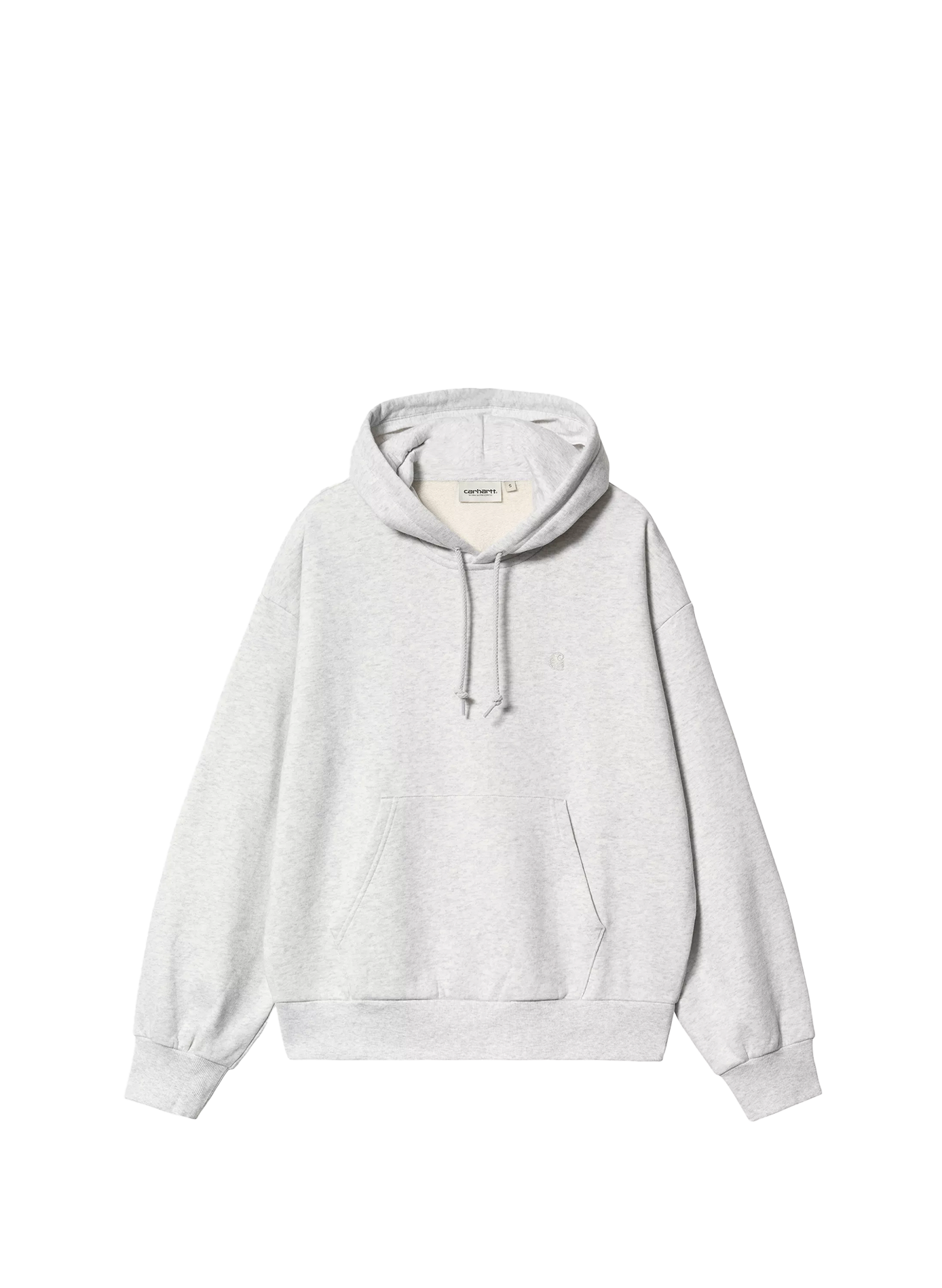 Hoodie van katoen CARHARTT WIP Grijs