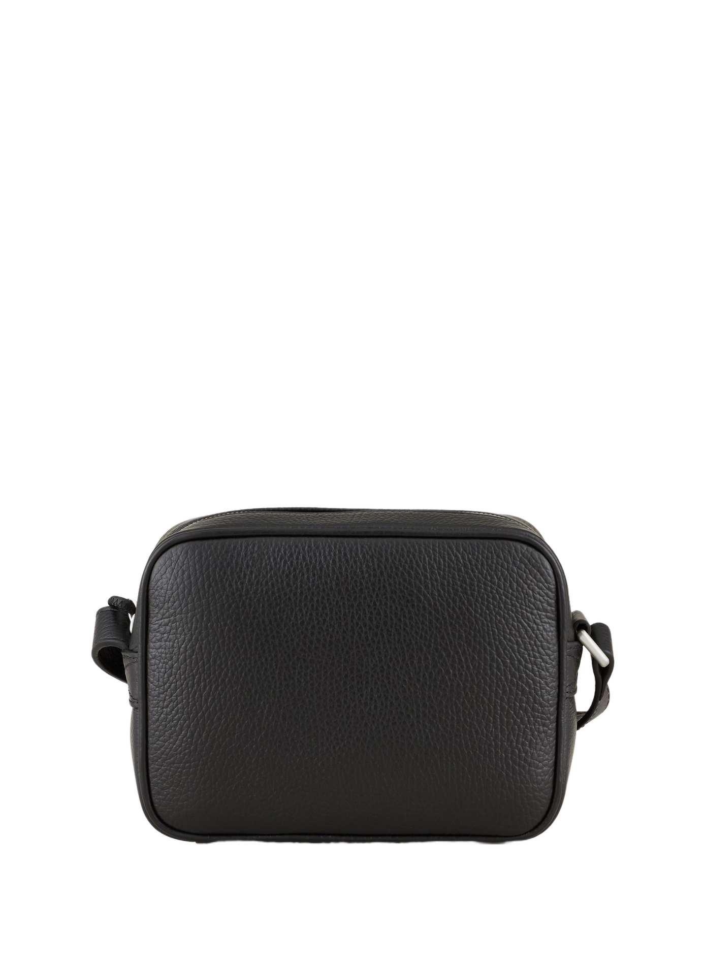 Multi-pocket leather bag EMPORIO ARMANI Black