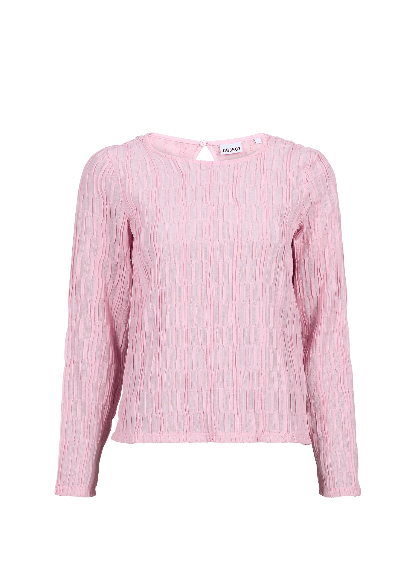 Gefältetes Oberteil OBJECT Rosa