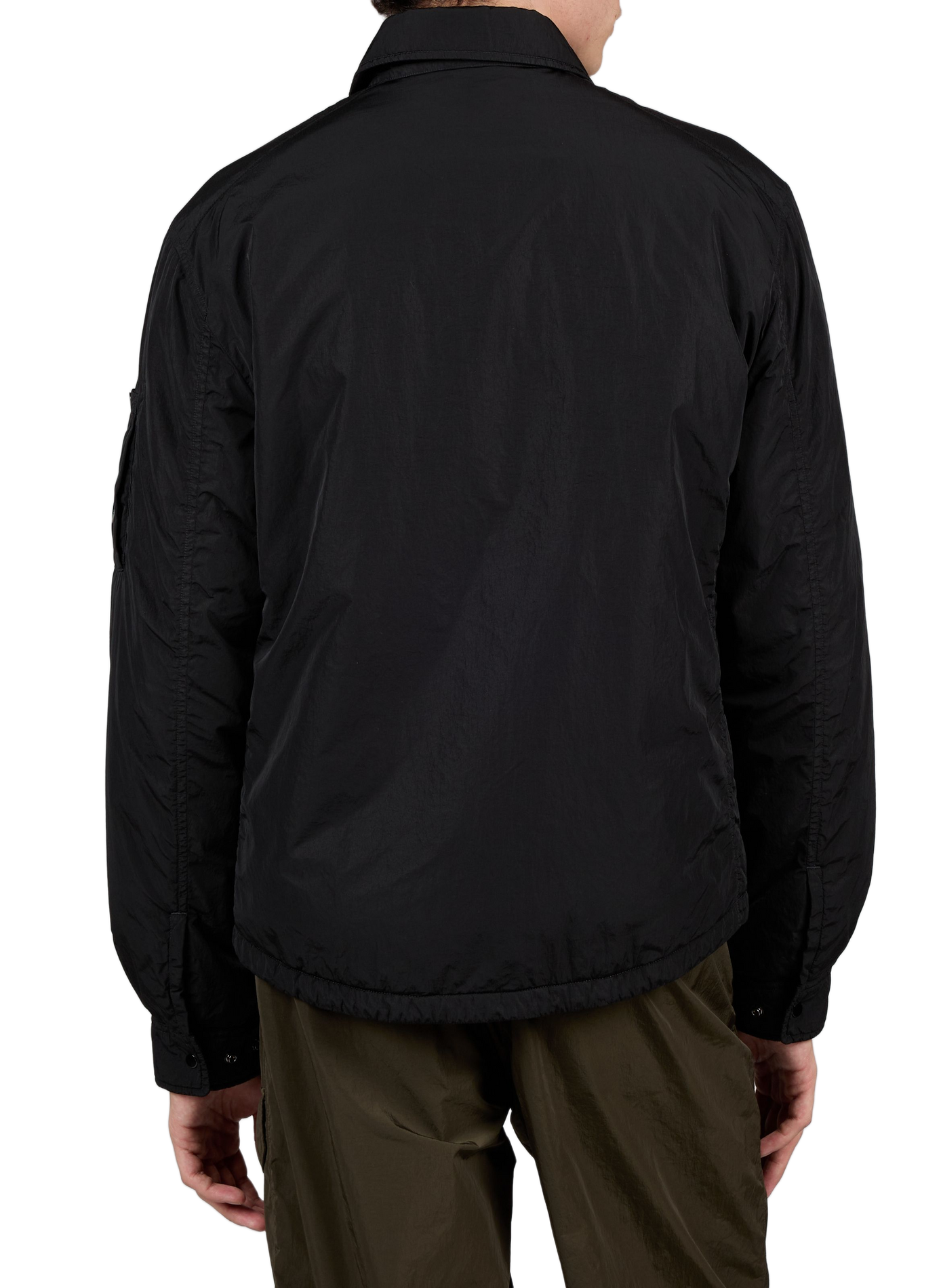 Jacket with classic collar CP COMPANY Black