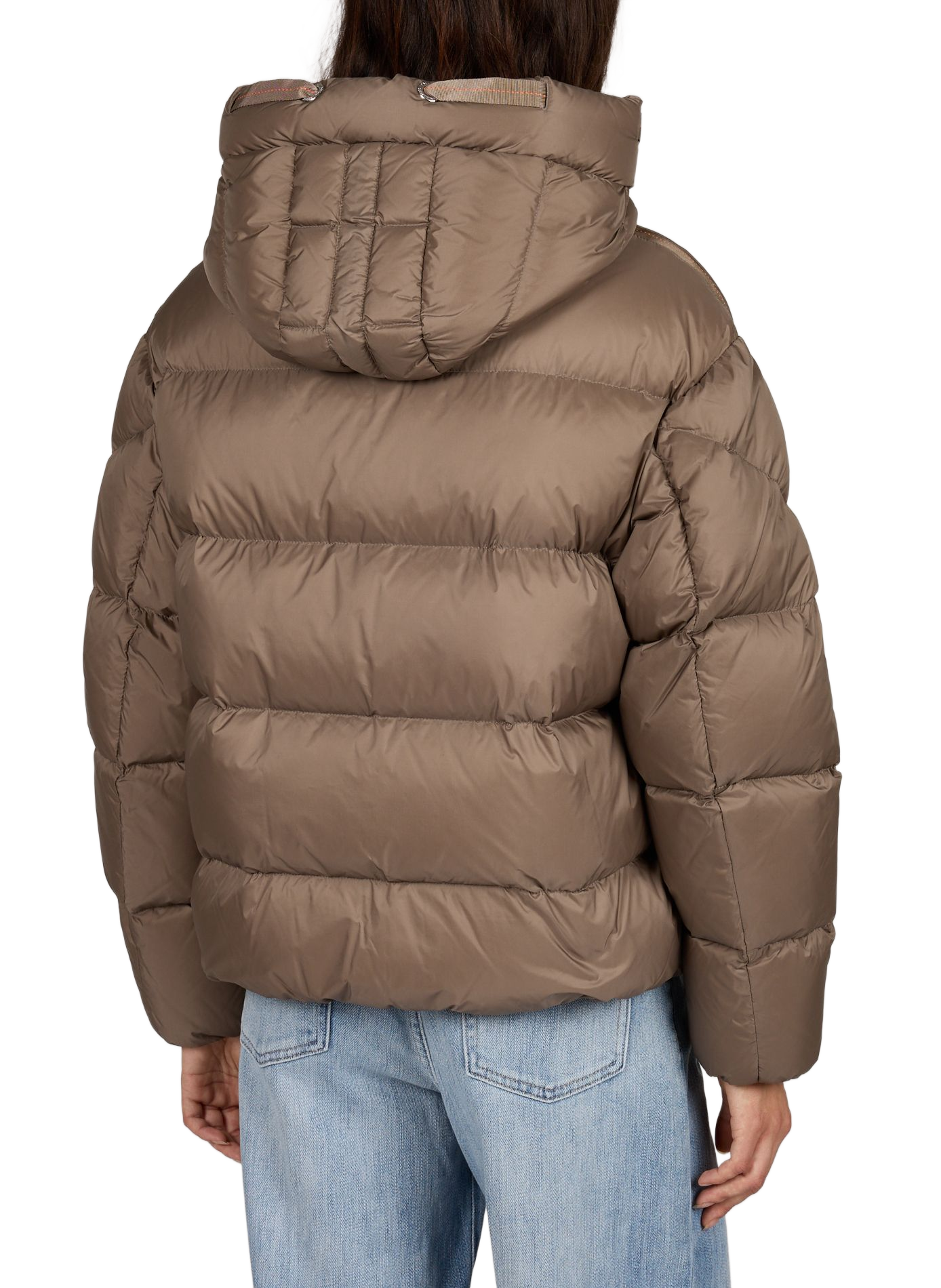 Doudoune oversize Tilly à capuche PARAJUMPERS Marron