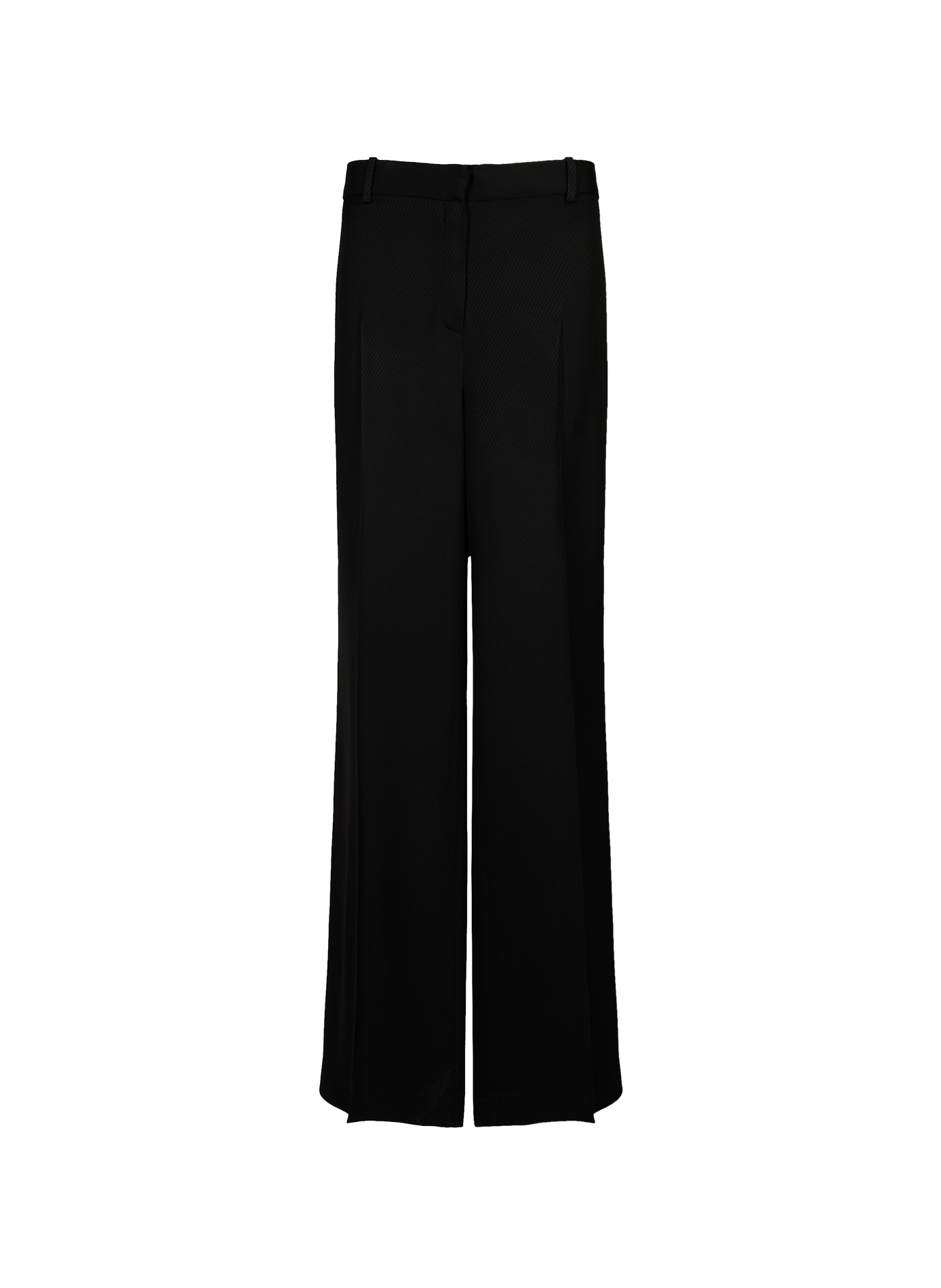 Straight pleated pants CALVIN KLEIN COLLECTION Black
