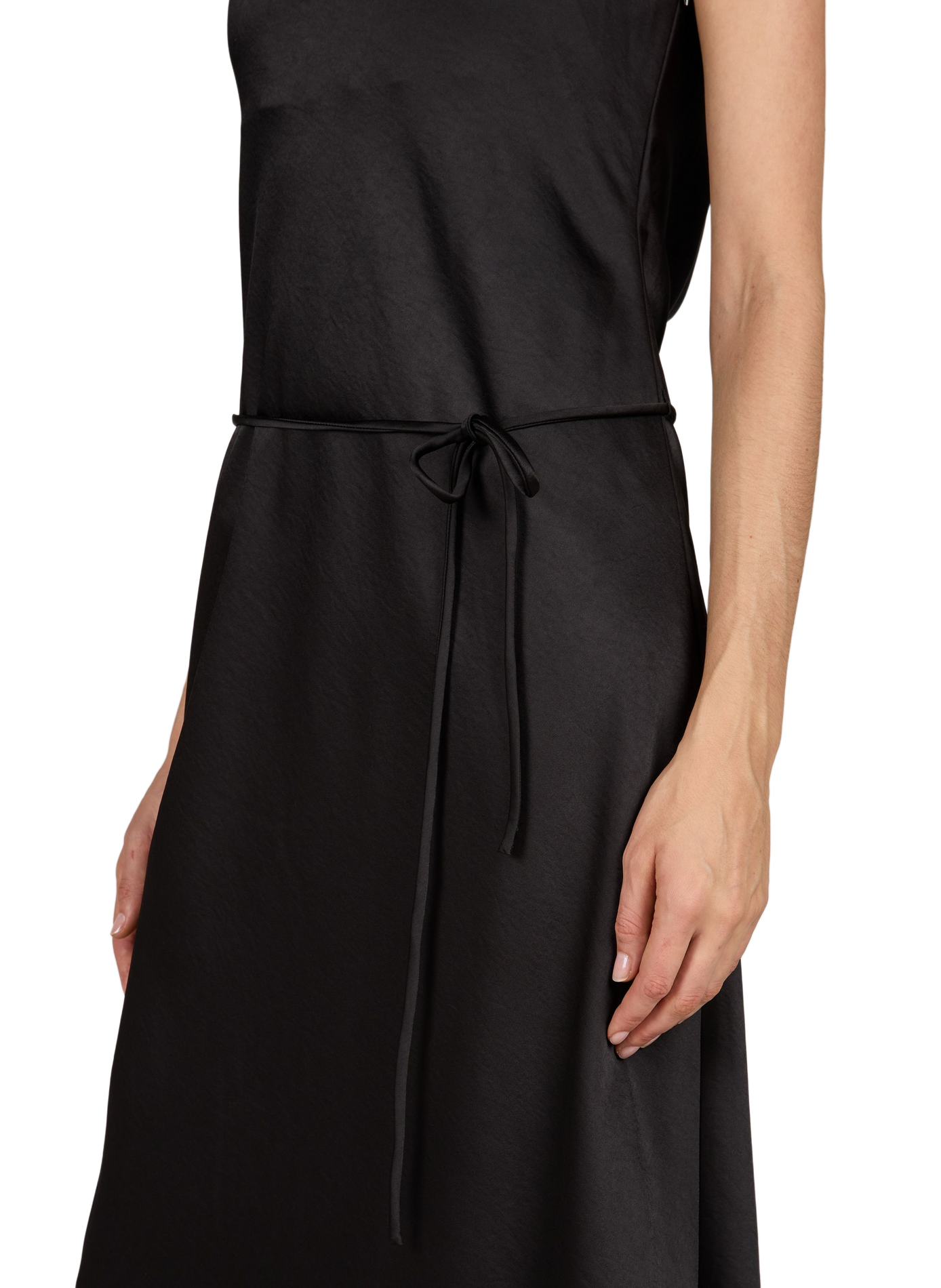 Round neck long dress LE 17 SEPTEMBRE Black