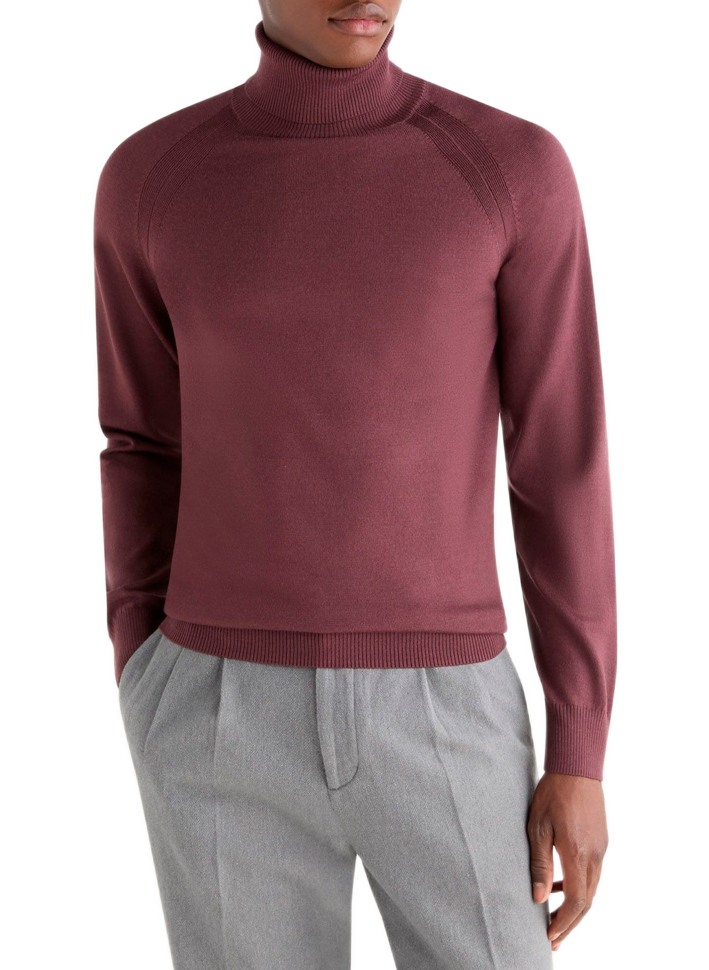 Jersey de cuello alto de lana DOCKERS Rojo