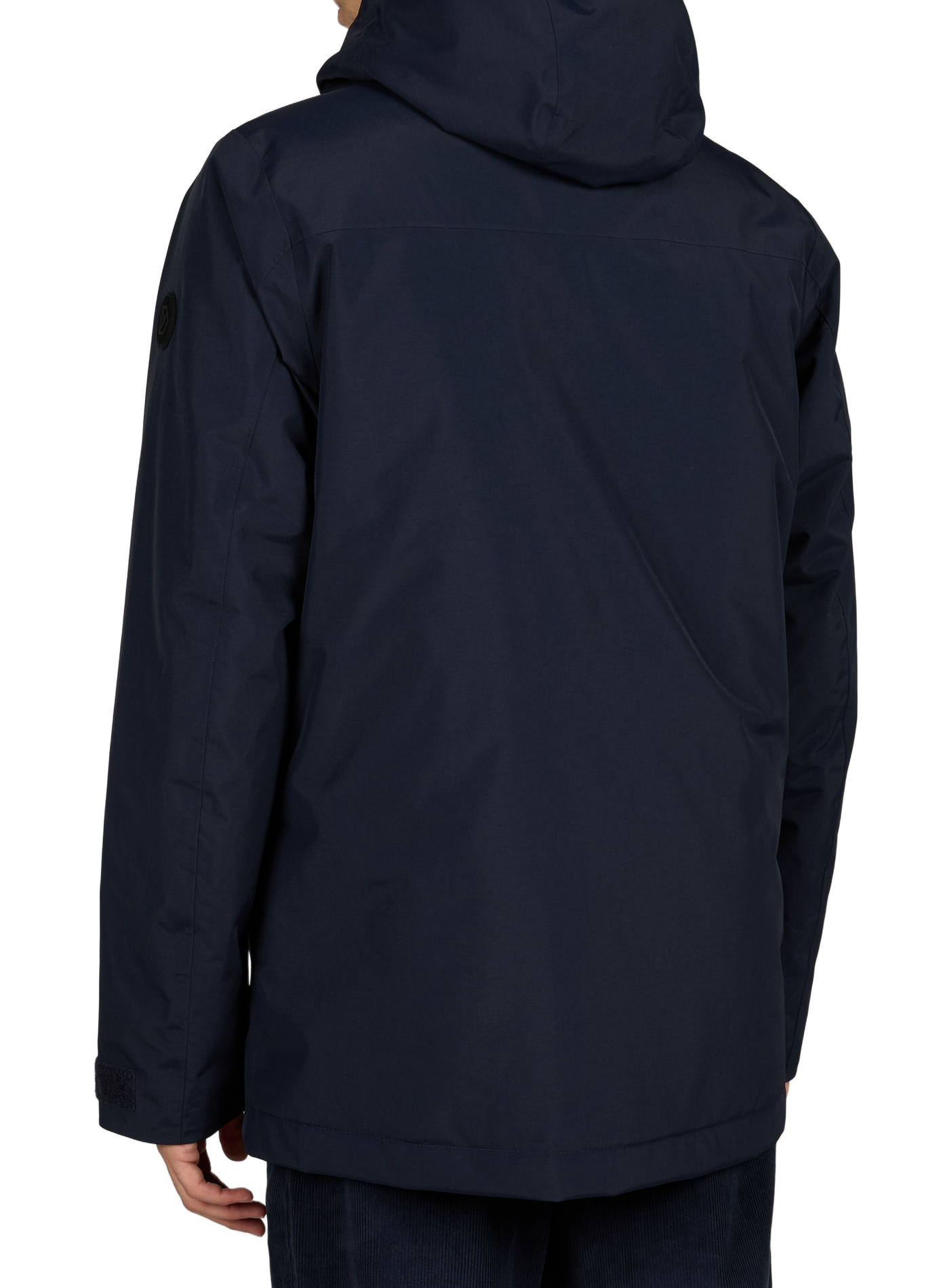 Parka droite à capuche unie DIDRIKSONS Bleu