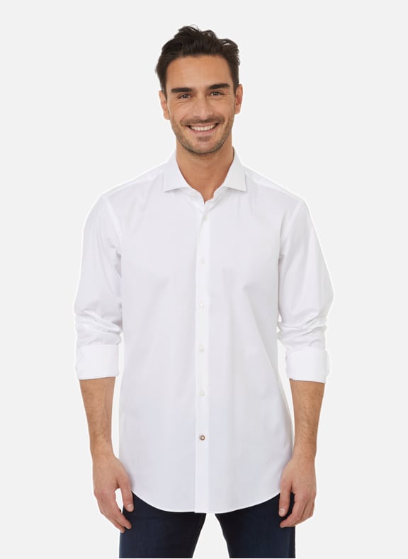 Chemise blanche homme hugo boss sale