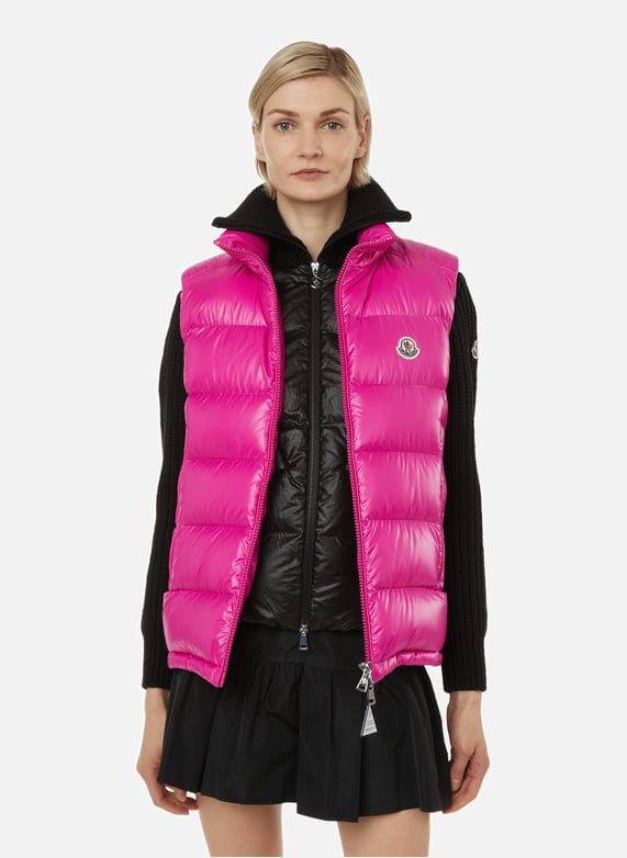 Veste sans manche moncler femme sale