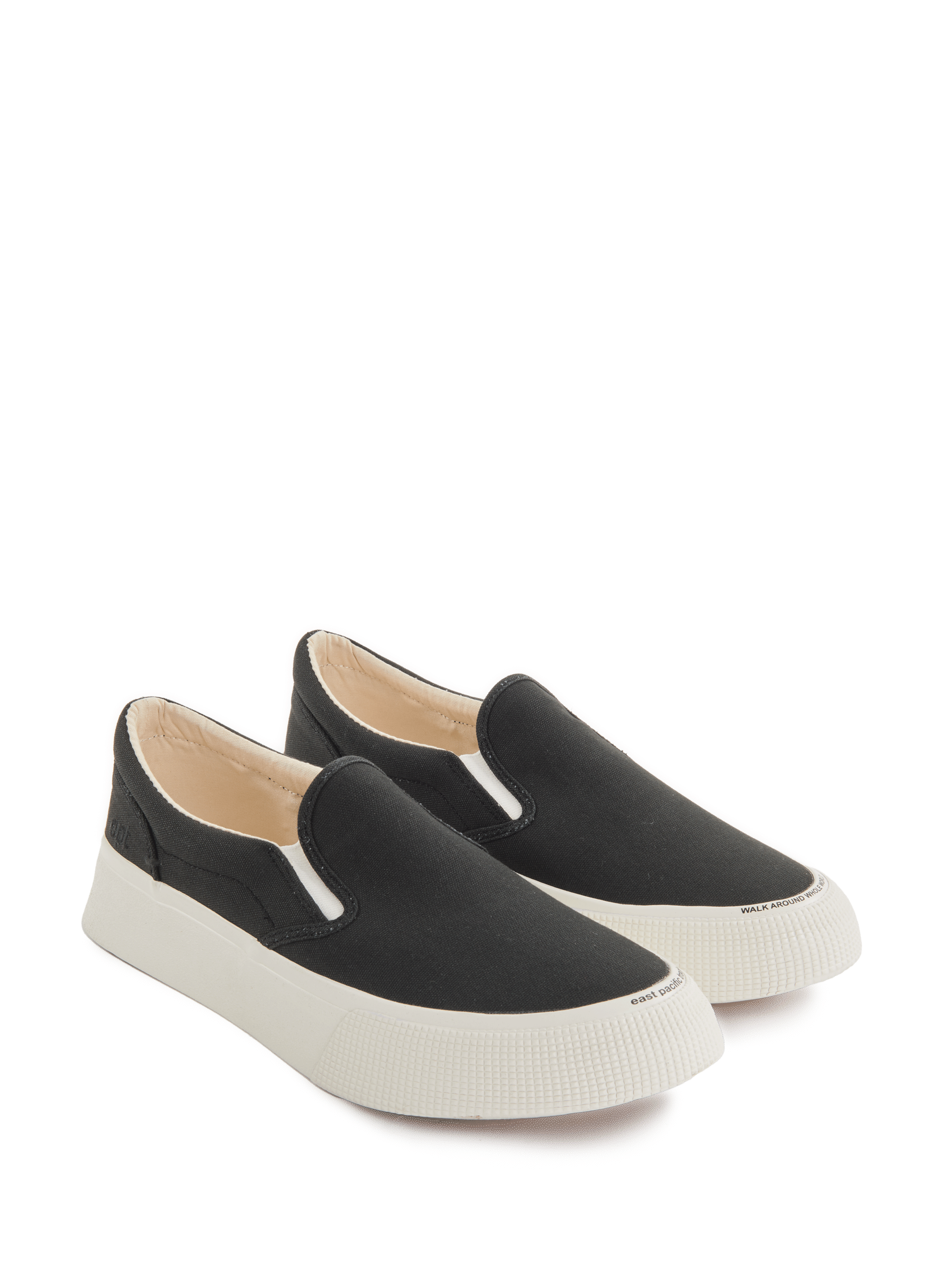 Baskets Slip On en coton