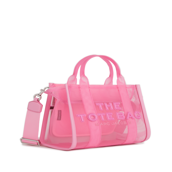 Marc Jacobs The Tote Small Mesh Tote Bag In Pink