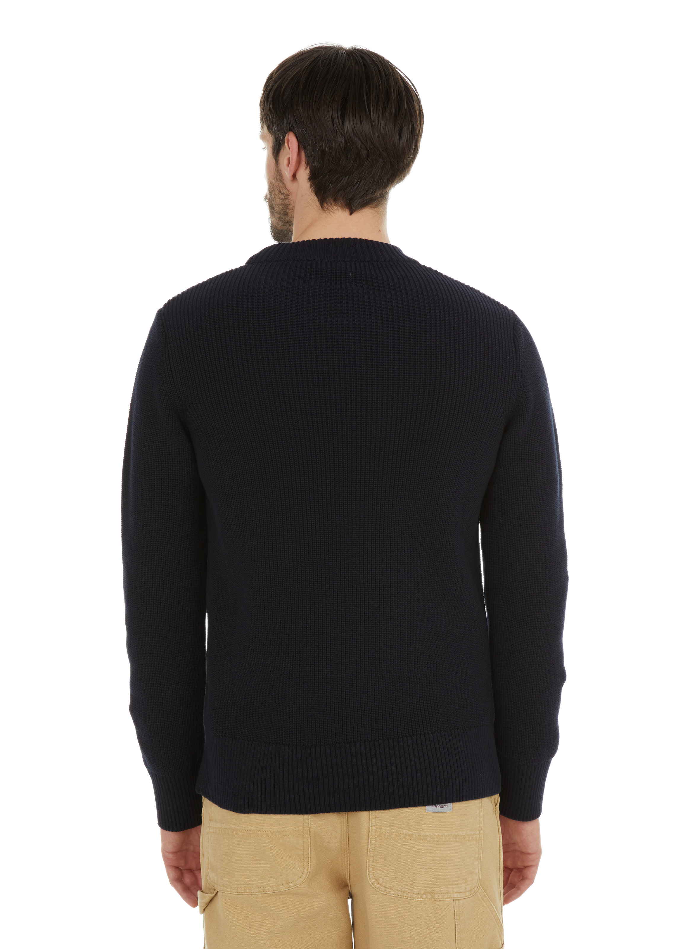 Pull en coton  AU PRINTEMPS PARIS Bleu