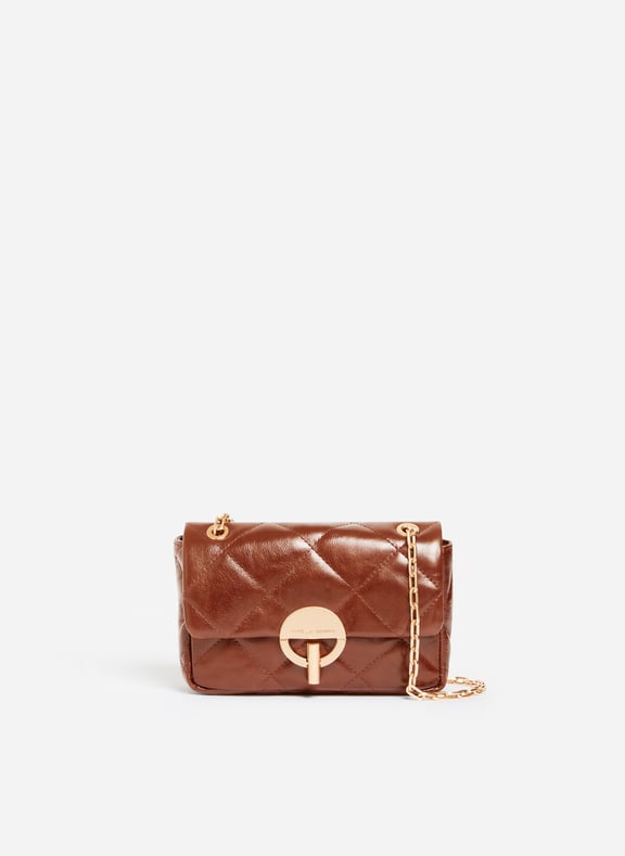 Moyen sac moon en cuir Marron by VANESSA BRUNO VANESSA BRUNO Moyen sac moon en cuir Marron