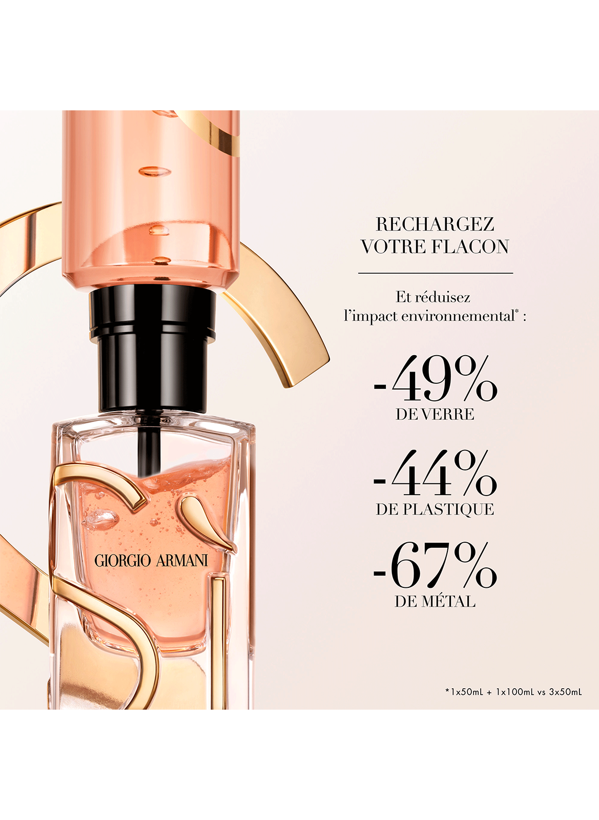 Sì Intense eau de parfum - Refill ARMANI No color