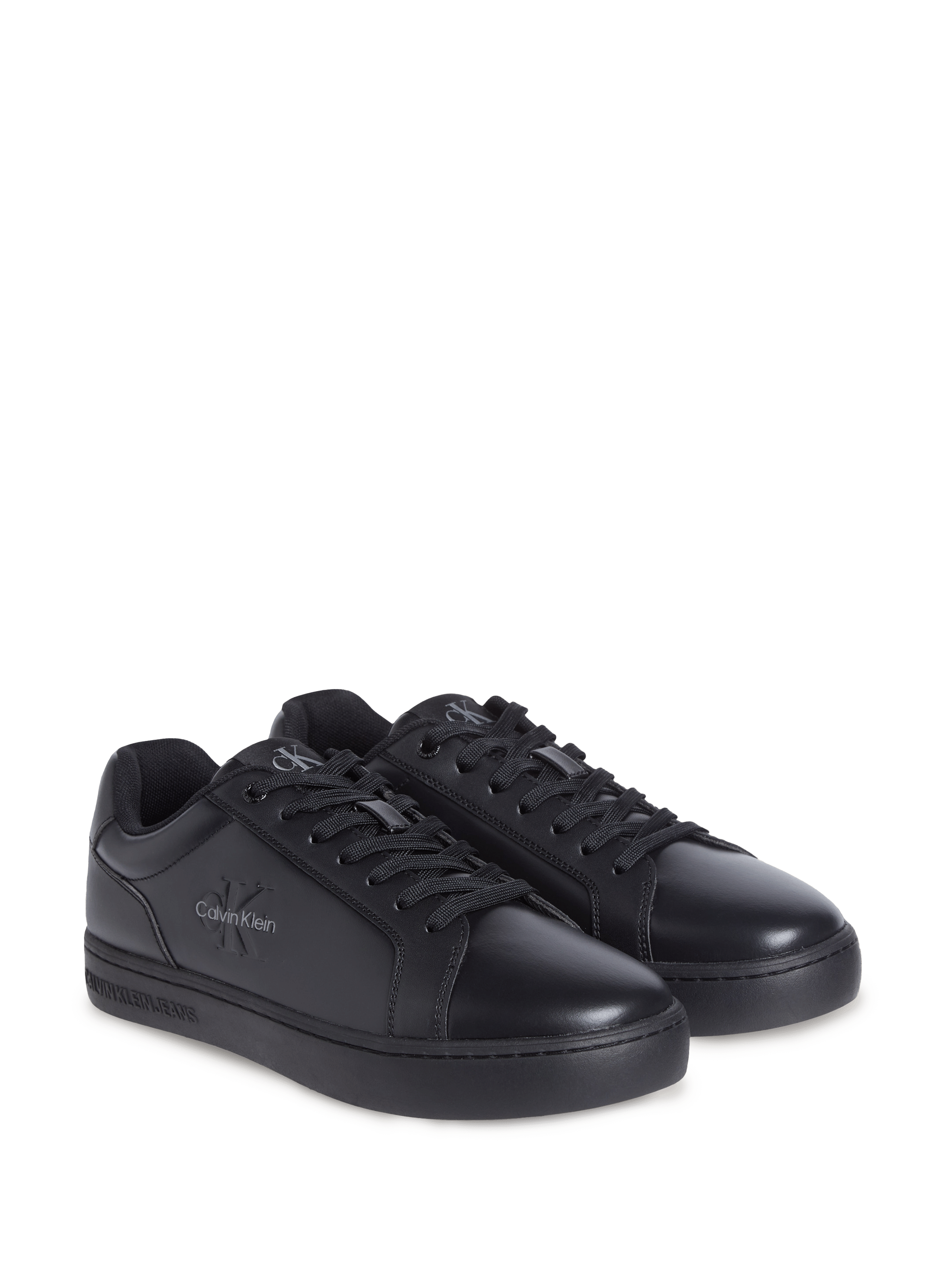 Smooth leather sneakers CALVIN KLEIN Black