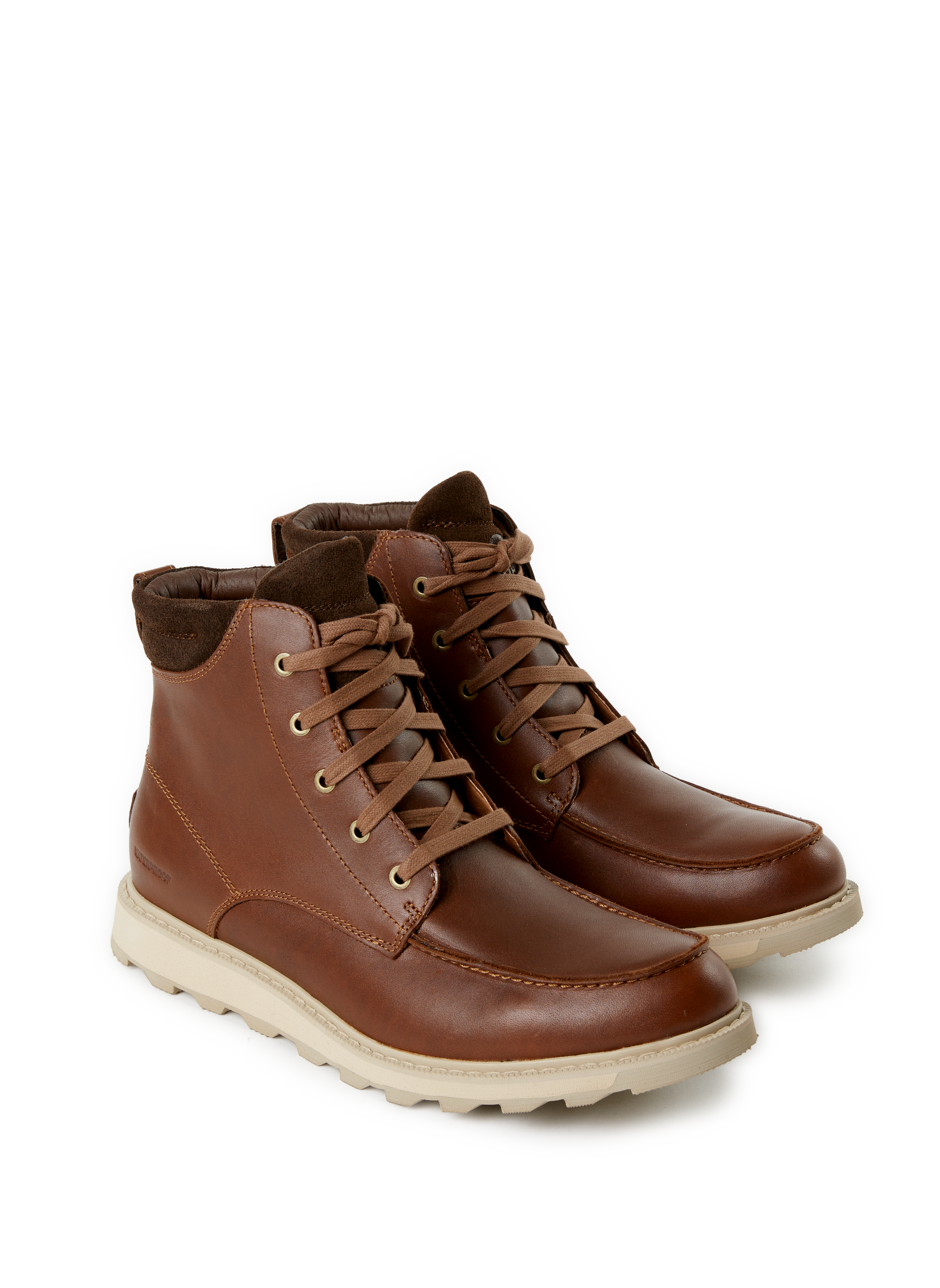 Bottines bi-matière SOREL Marron