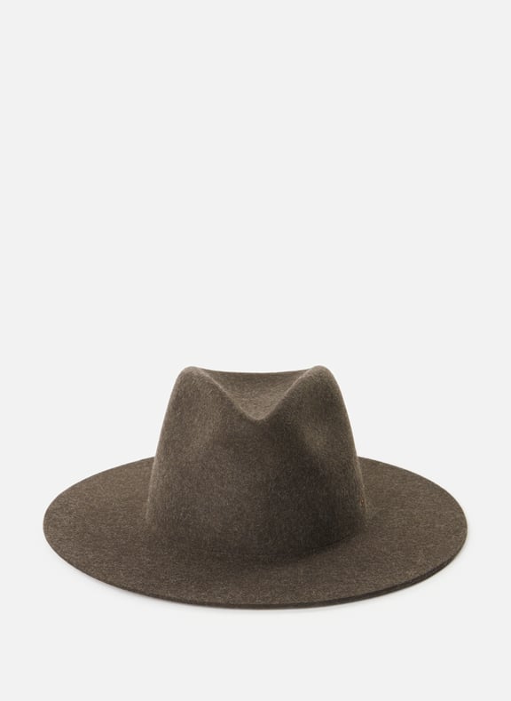 Chapeau en laine Marron by VAN PALMA VAN PALMA Chapeau en laine Marron