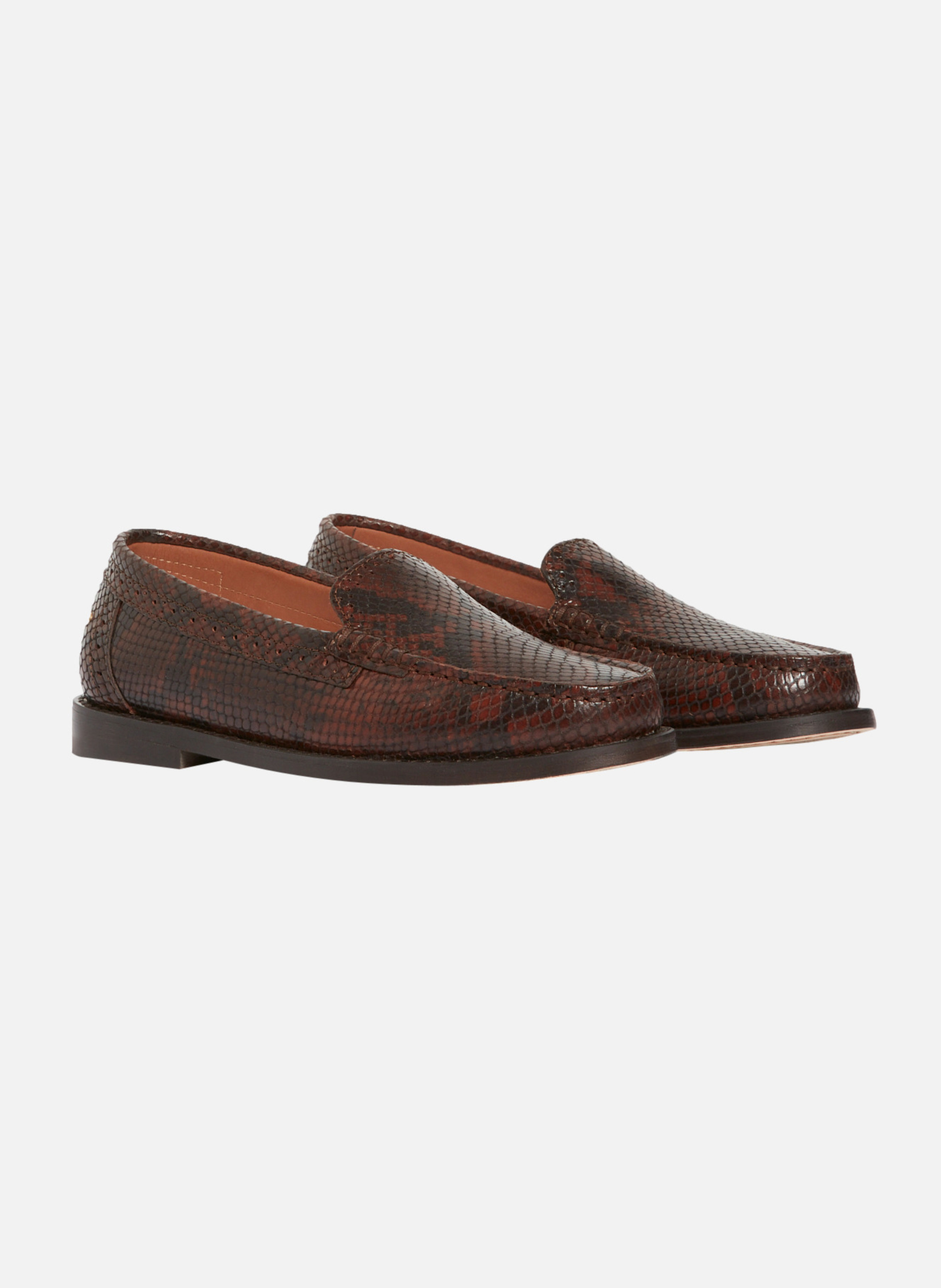 Mocassin en cuir VANESSA BRUNO Marron