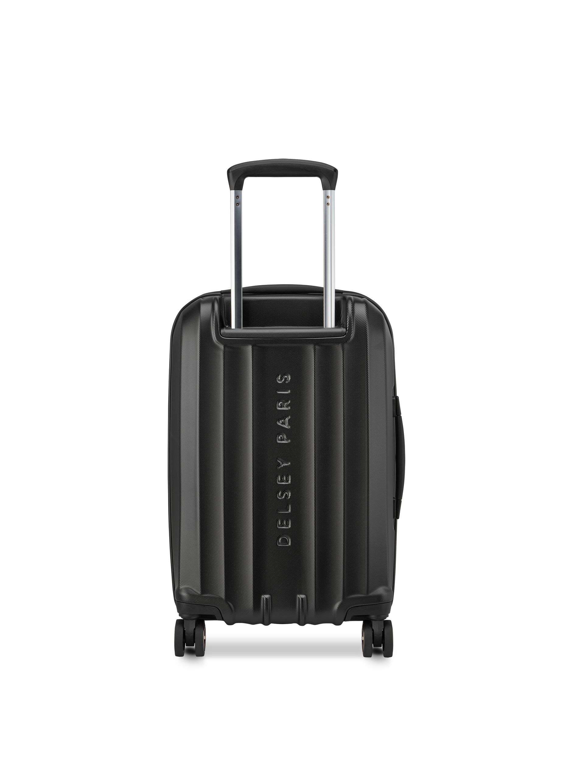 Valise cabine rigide taille s - carrousel 2 DELSEY PARIS Noir