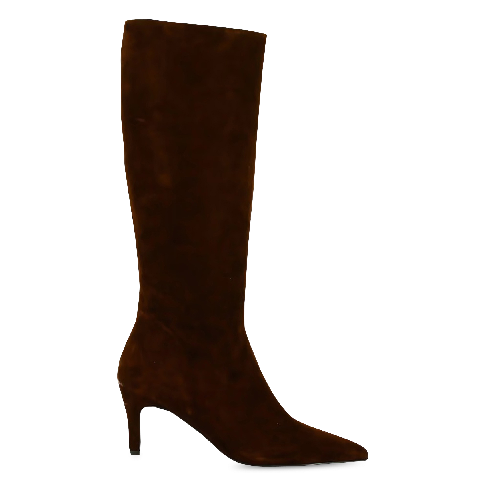 Bottes en cuir velours diema JONAK Marron