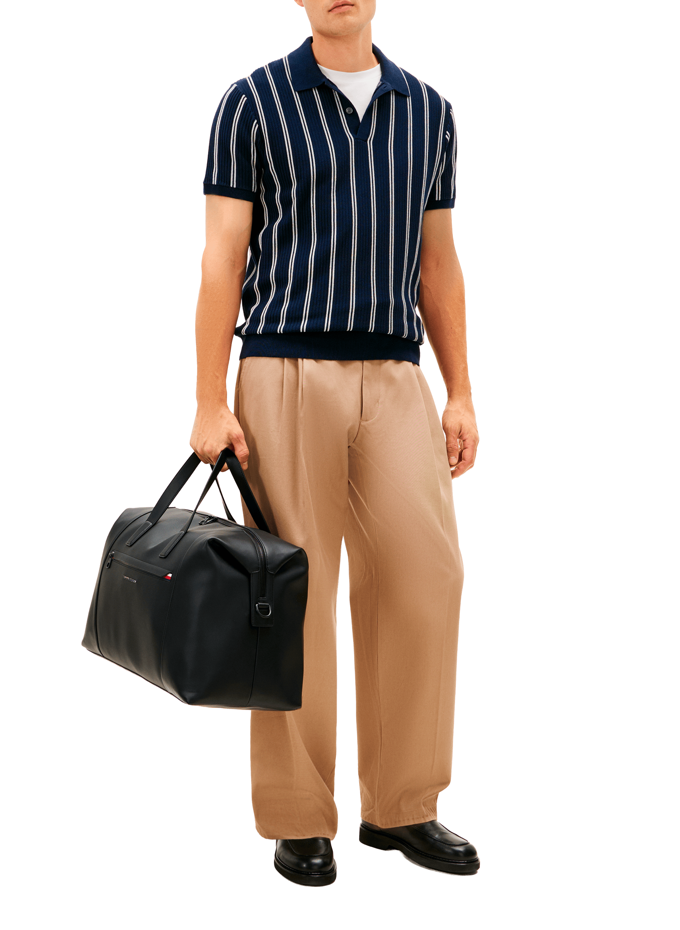 Sac de voyage bandoulière amovible TOMMY HILFIGER Noir