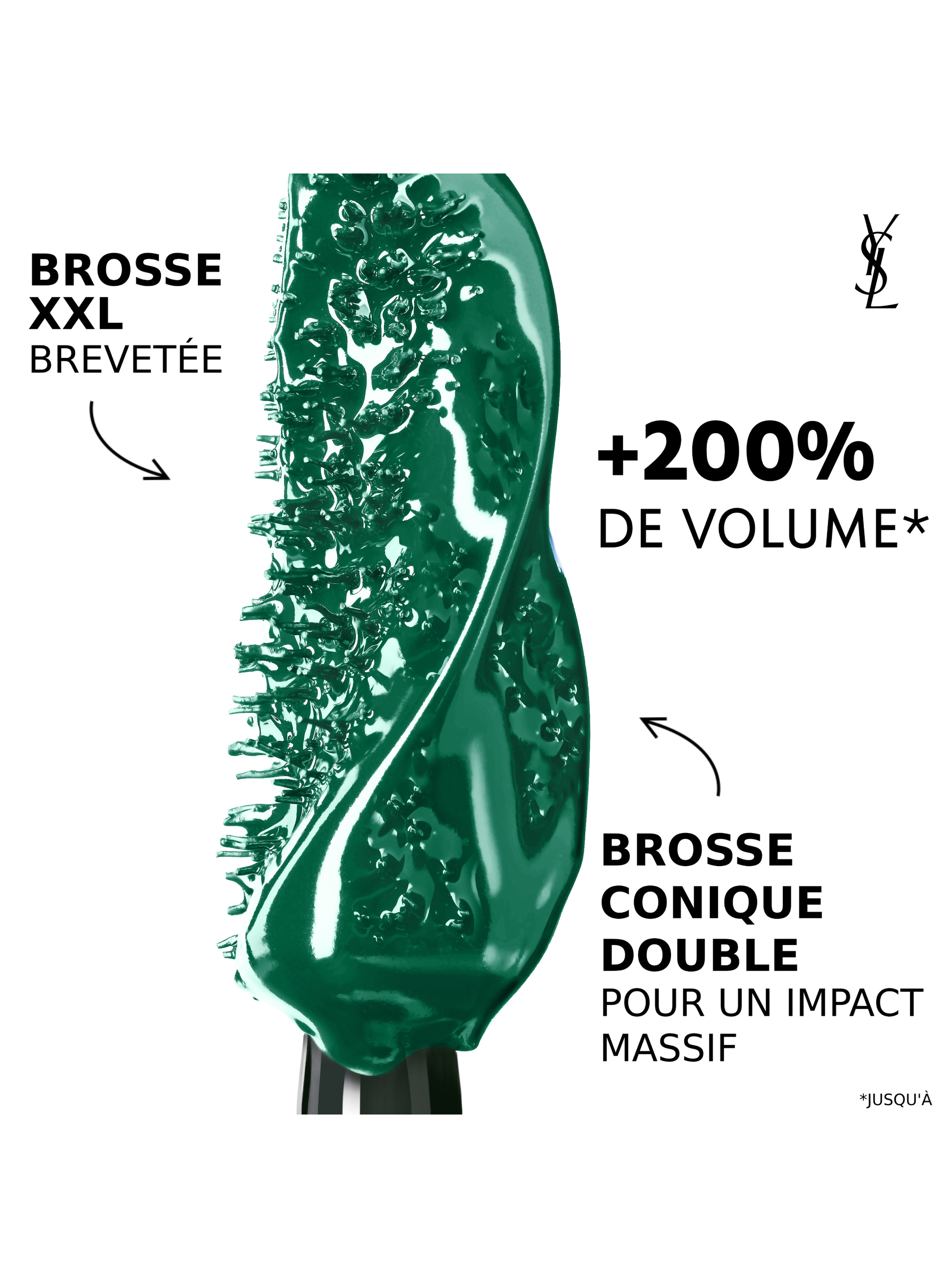 Mascara Lash Clash Mascara Volume Extrême YVES SAINT LAURENT Scandalous green