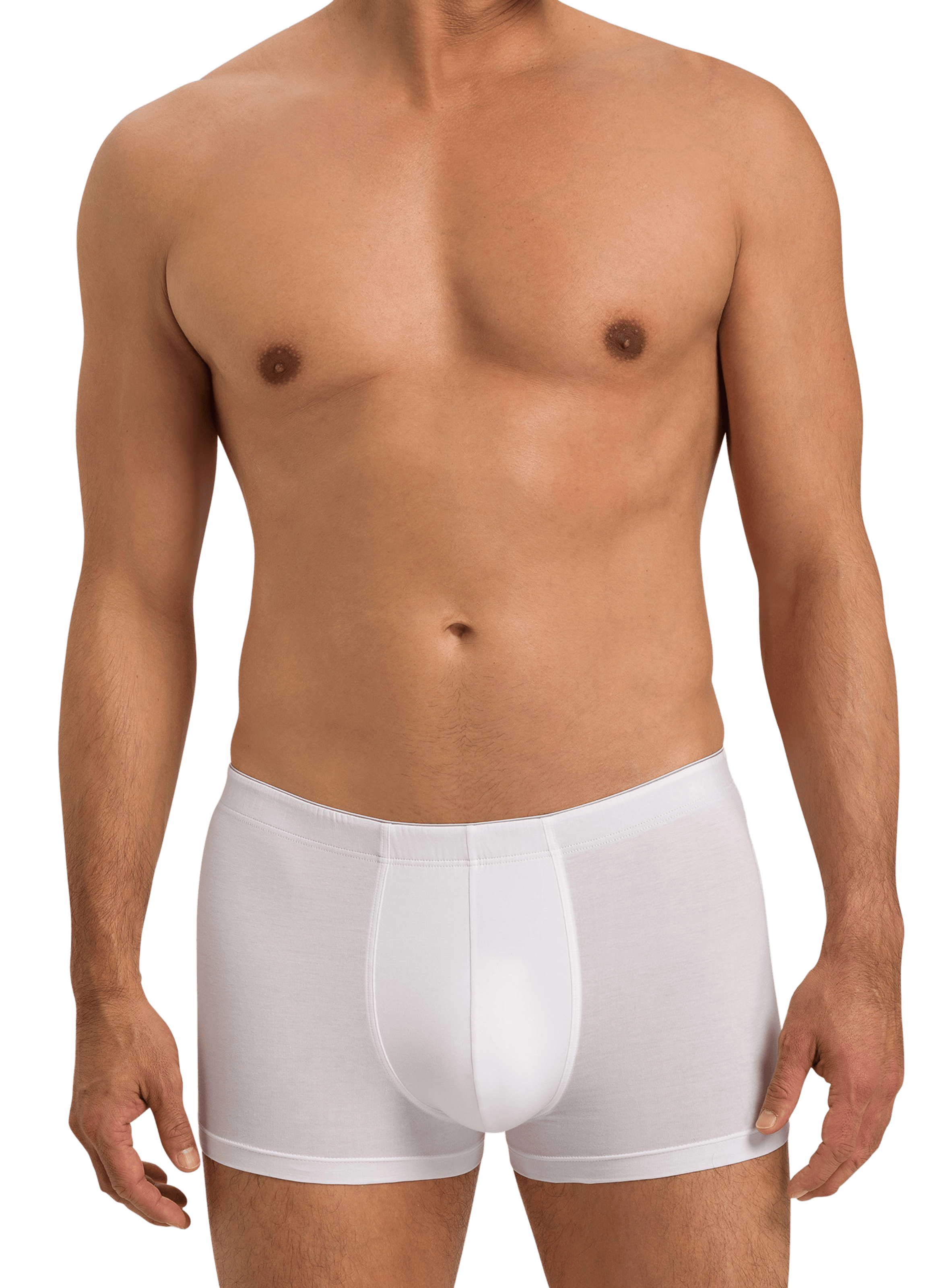 Stretch cotton boxers HANRO White