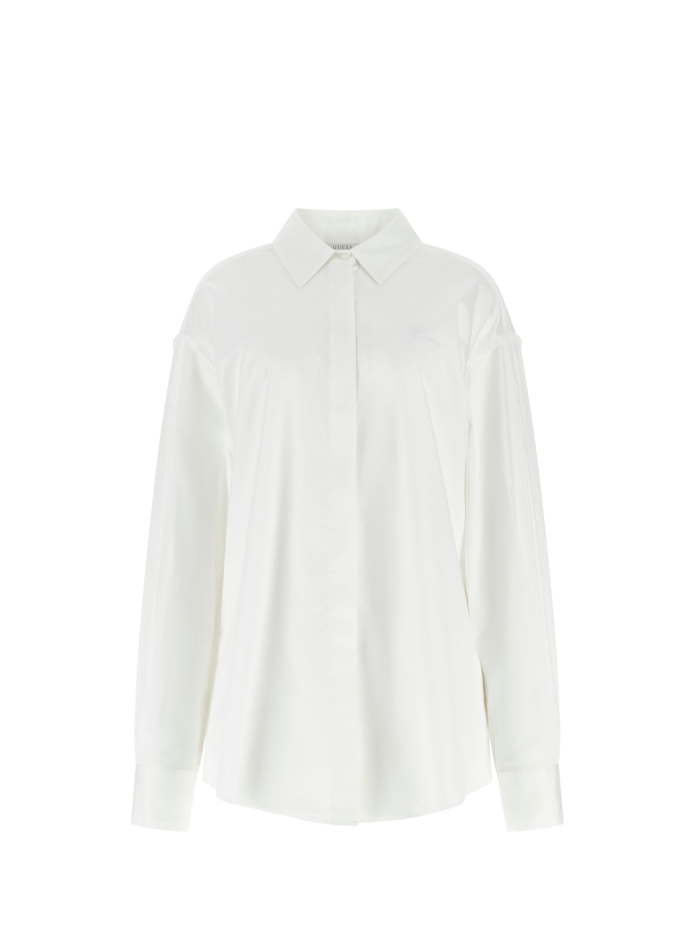 Classic cotton-blend shirt GUESS White