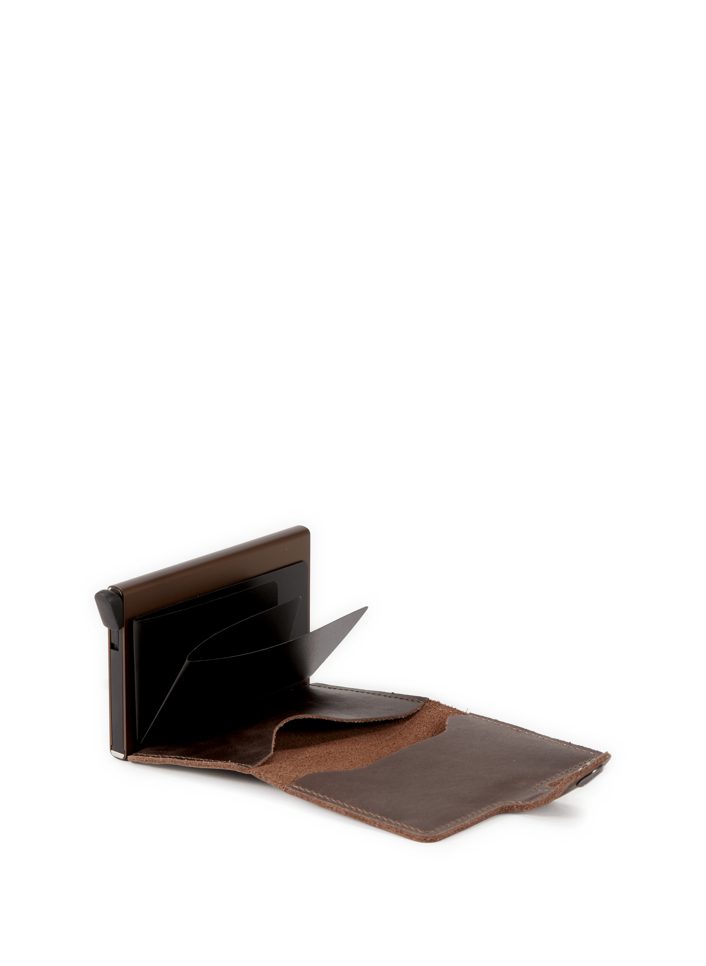 Cow leather card holder SECRID Brown