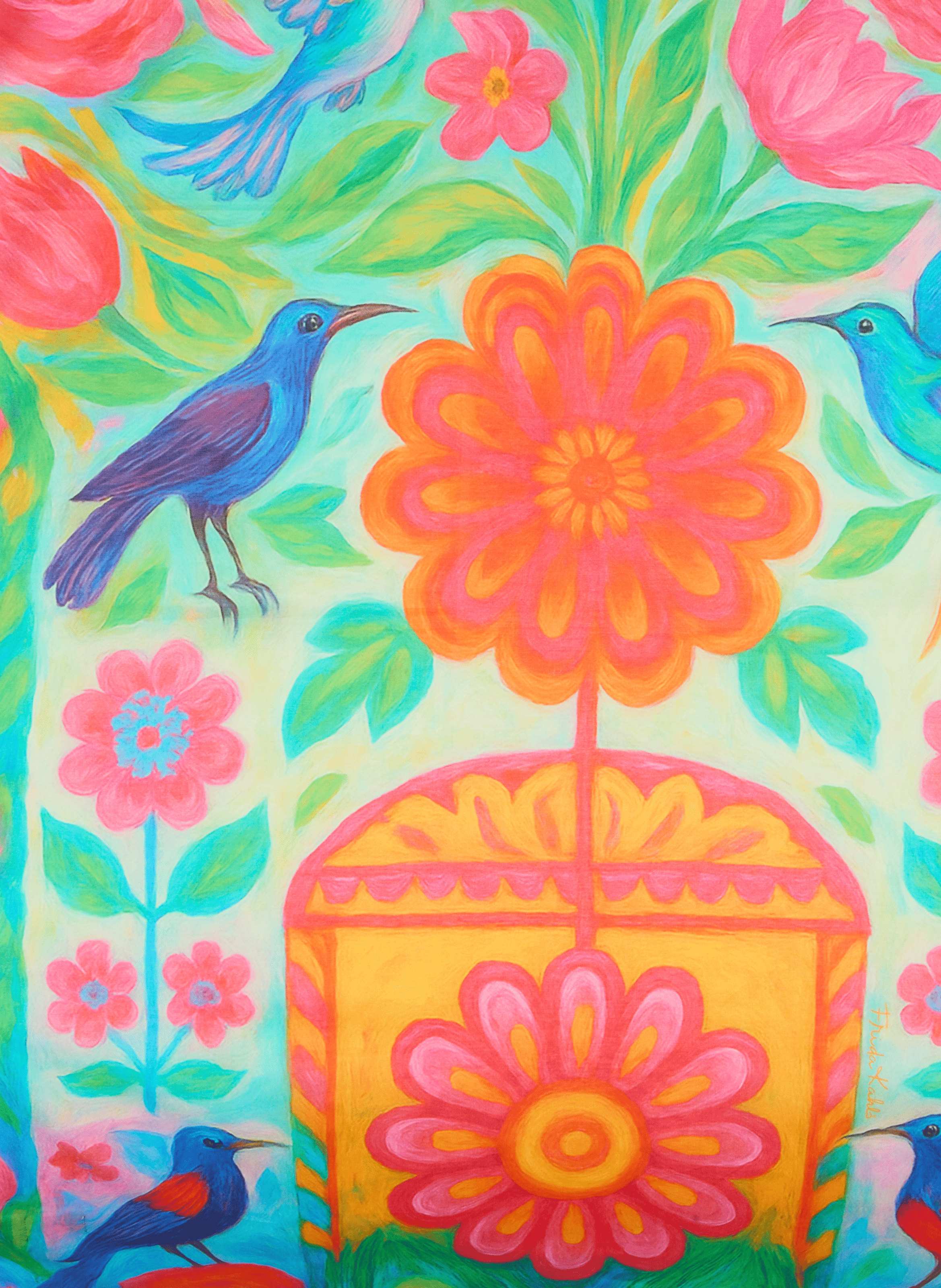 Etole Paz en coton PETRUSSE Rose